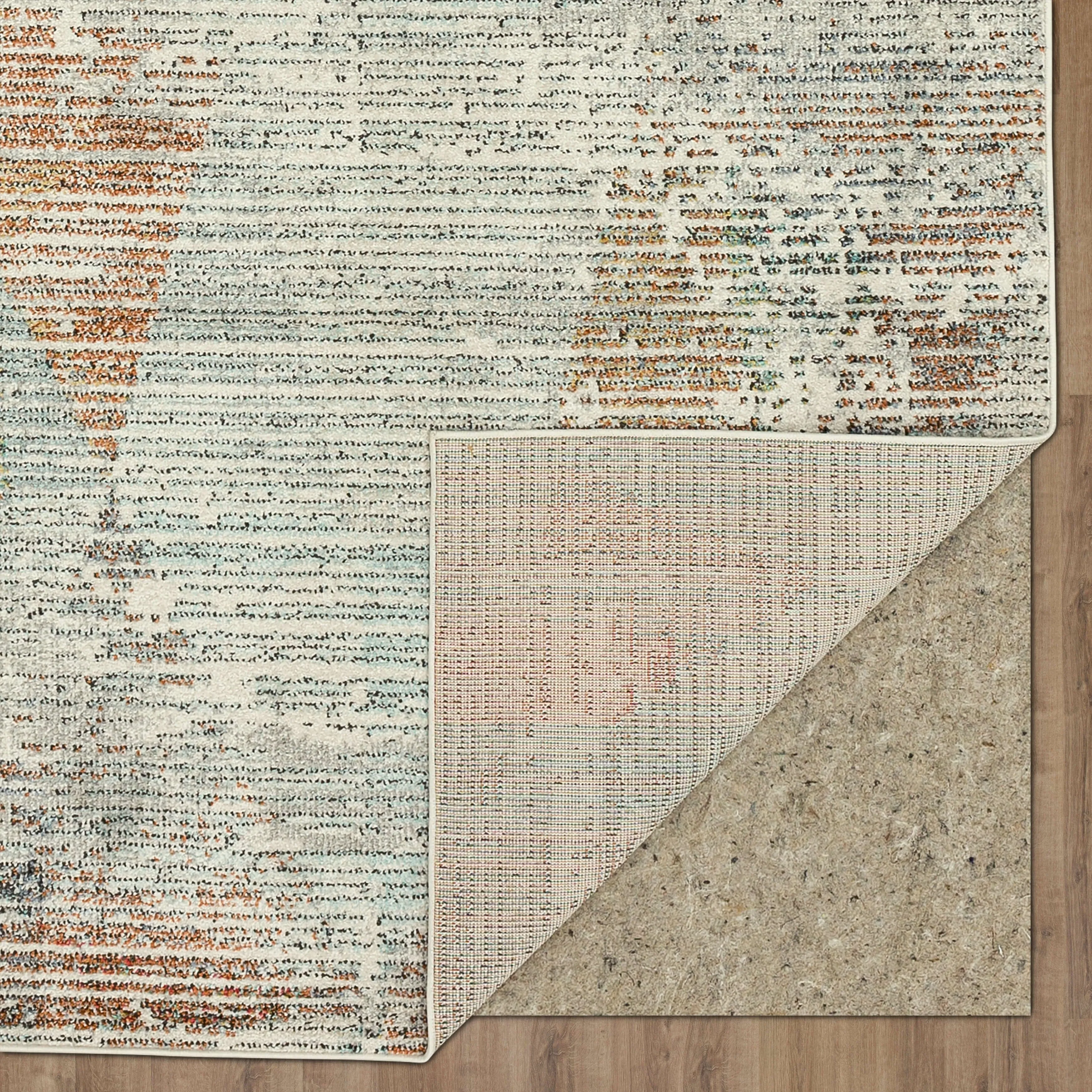 Mohawk Home Anderson Abstract Geometric Striped Contemporary Area Rug