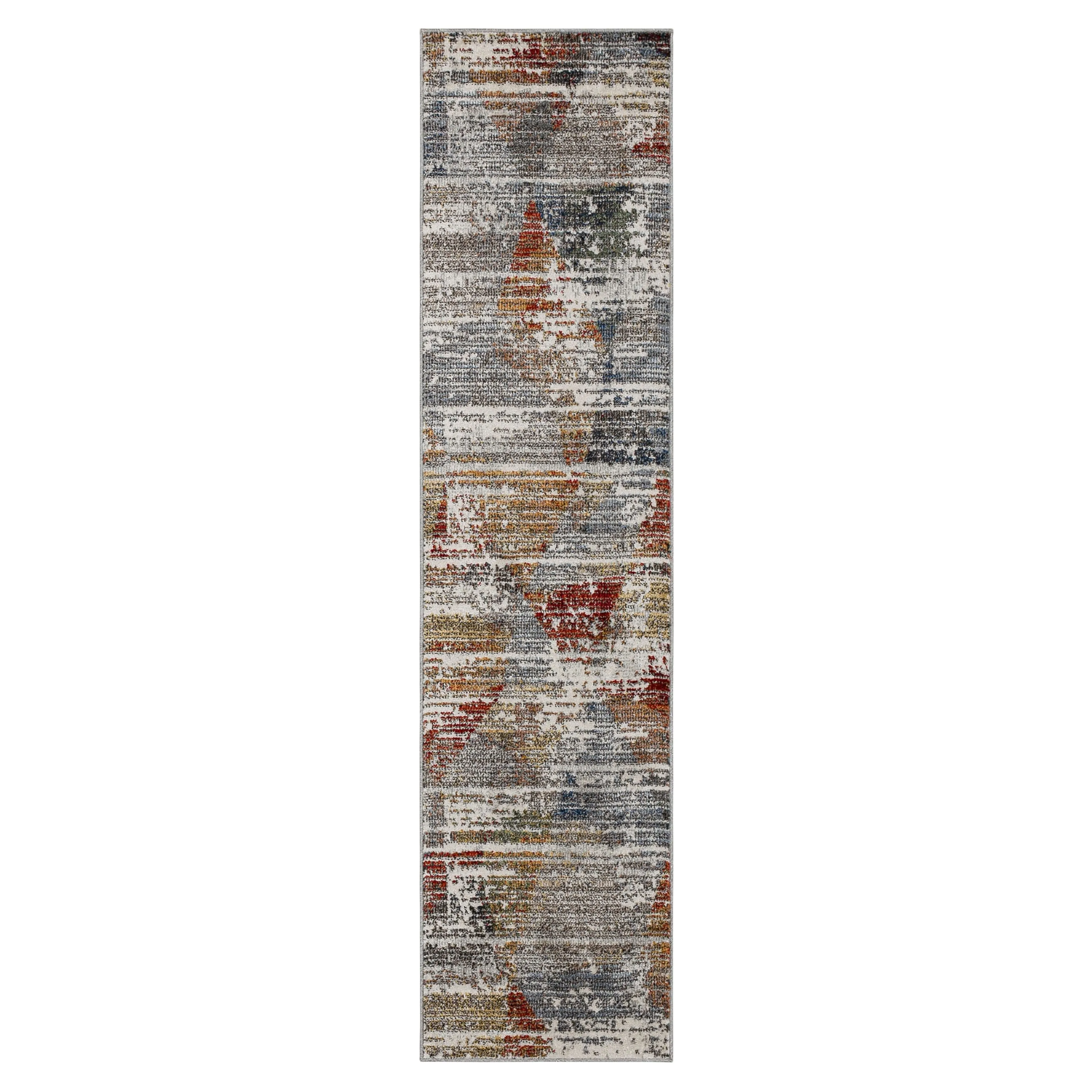 Mohawk Home Anderson Abstract Geometric Striped Contemporary Area Rug
