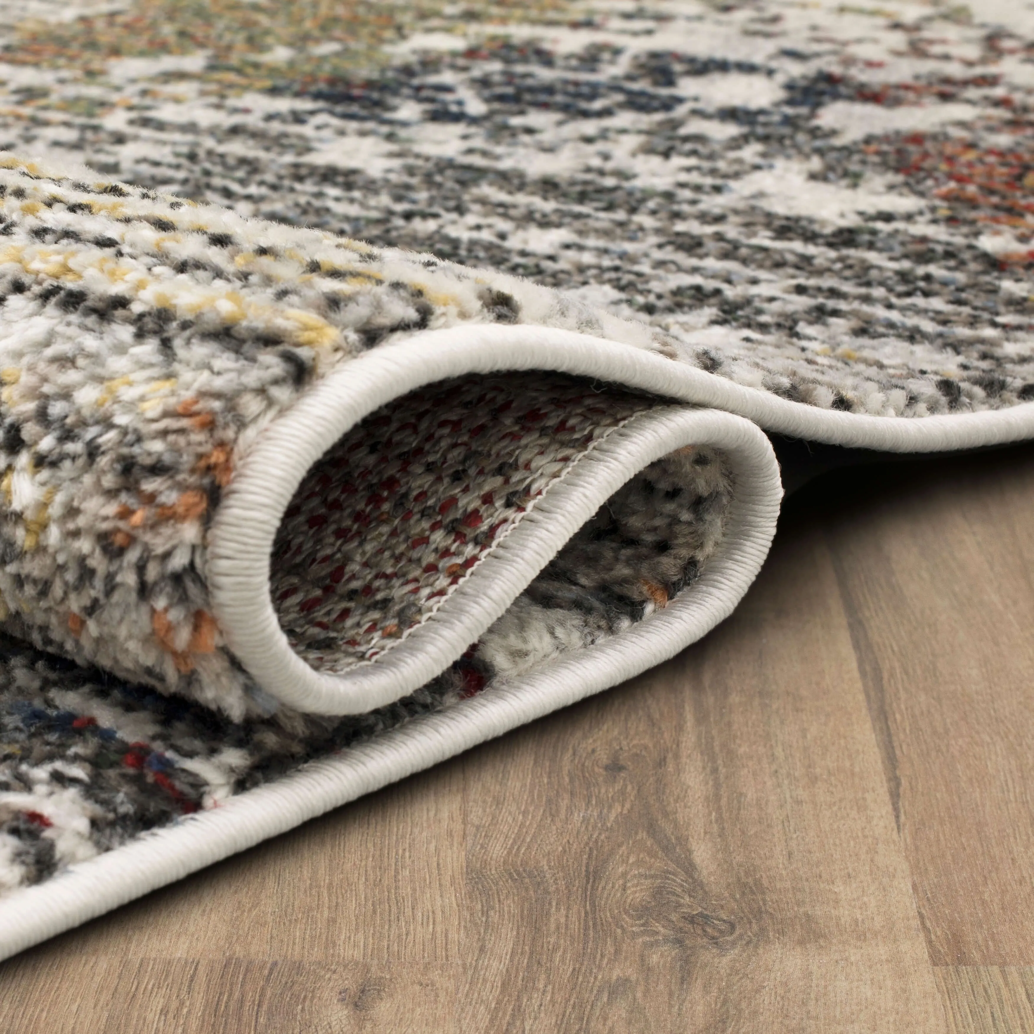 Mohawk Home Anderson Abstract Geometric Striped Contemporary Area Rug