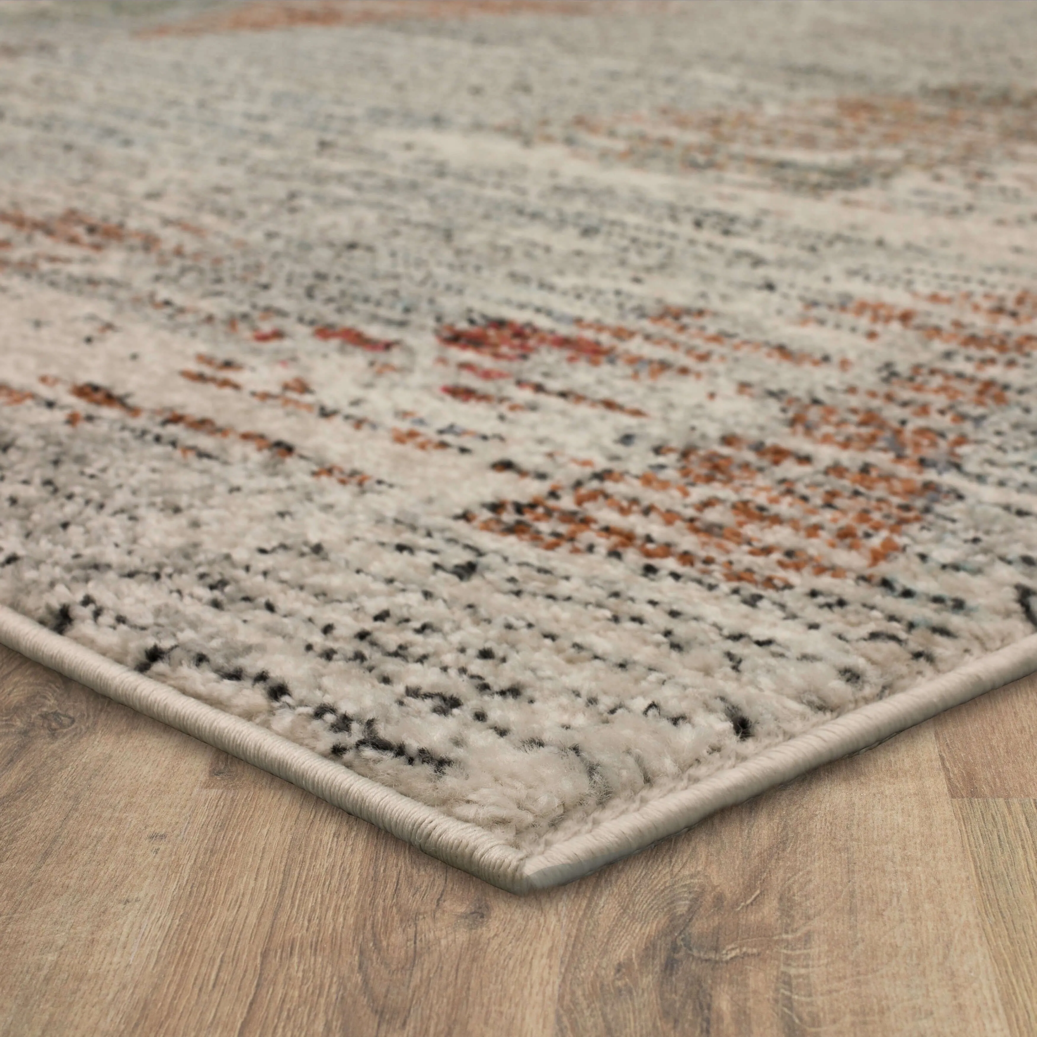 Mohawk Home Anderson Abstract Geometric Striped Contemporary Area Rug