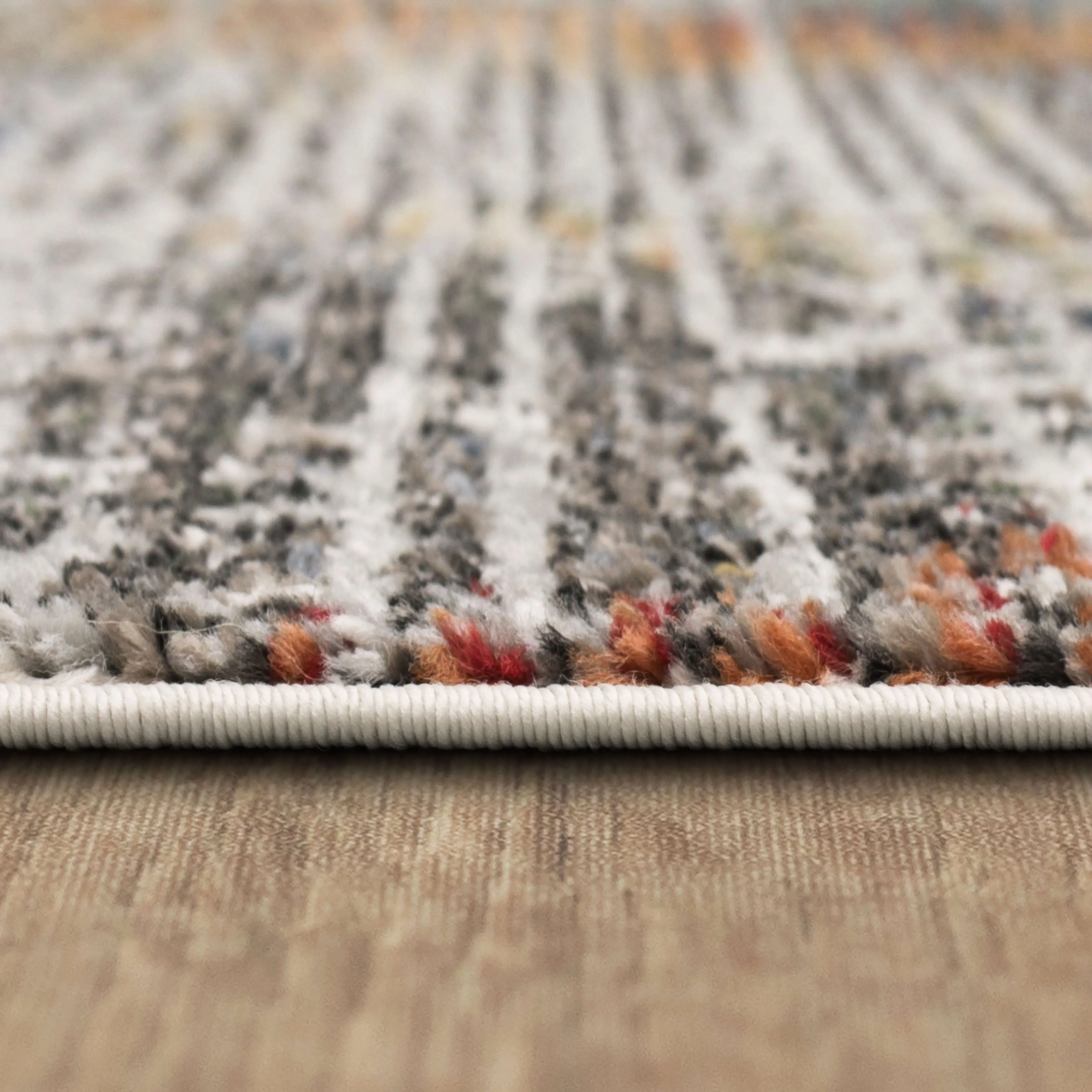Mohawk Home Anderson Abstract Geometric Striped Contemporary Area Rug