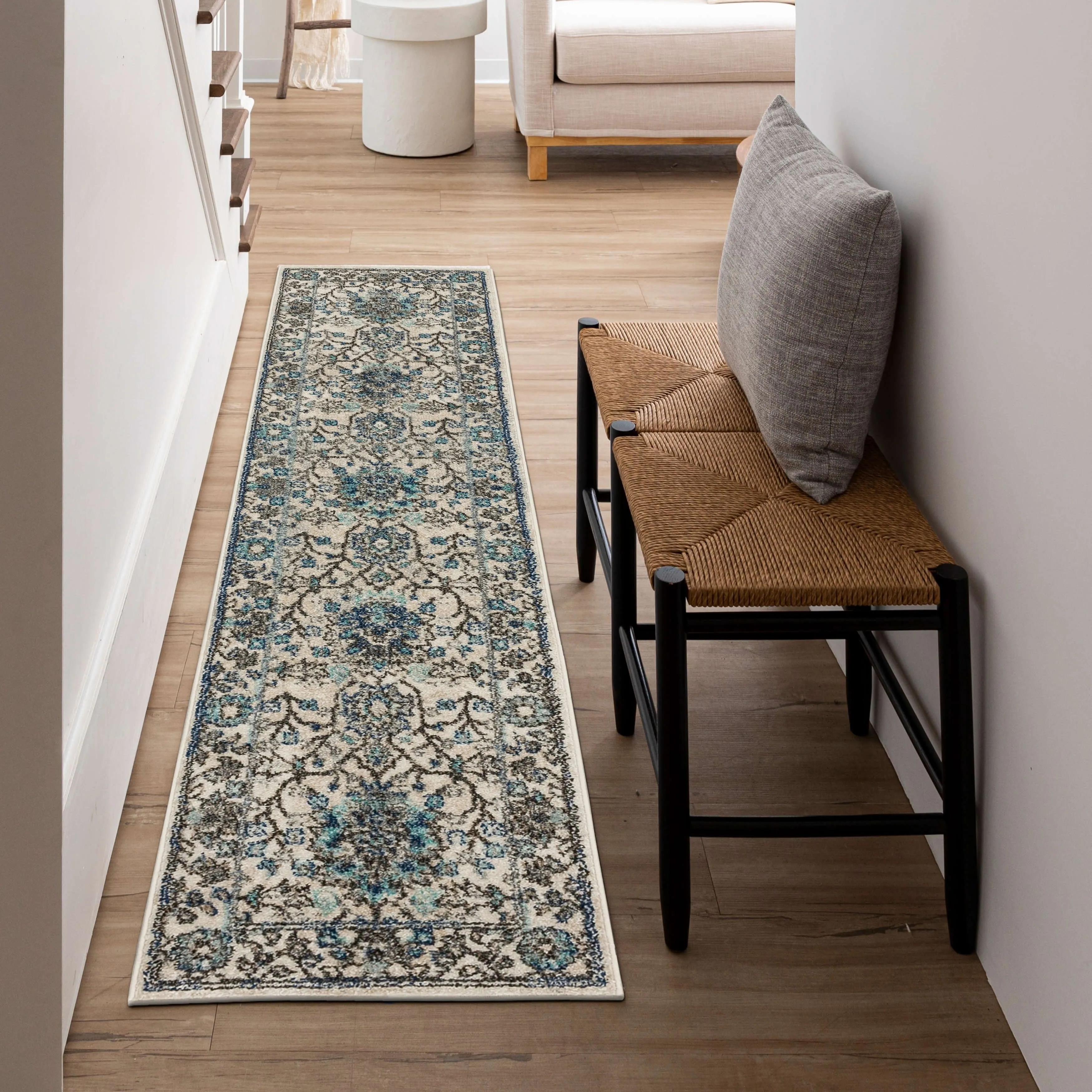 Mohawk Home Bonilla Floral Ornamental Area Rug