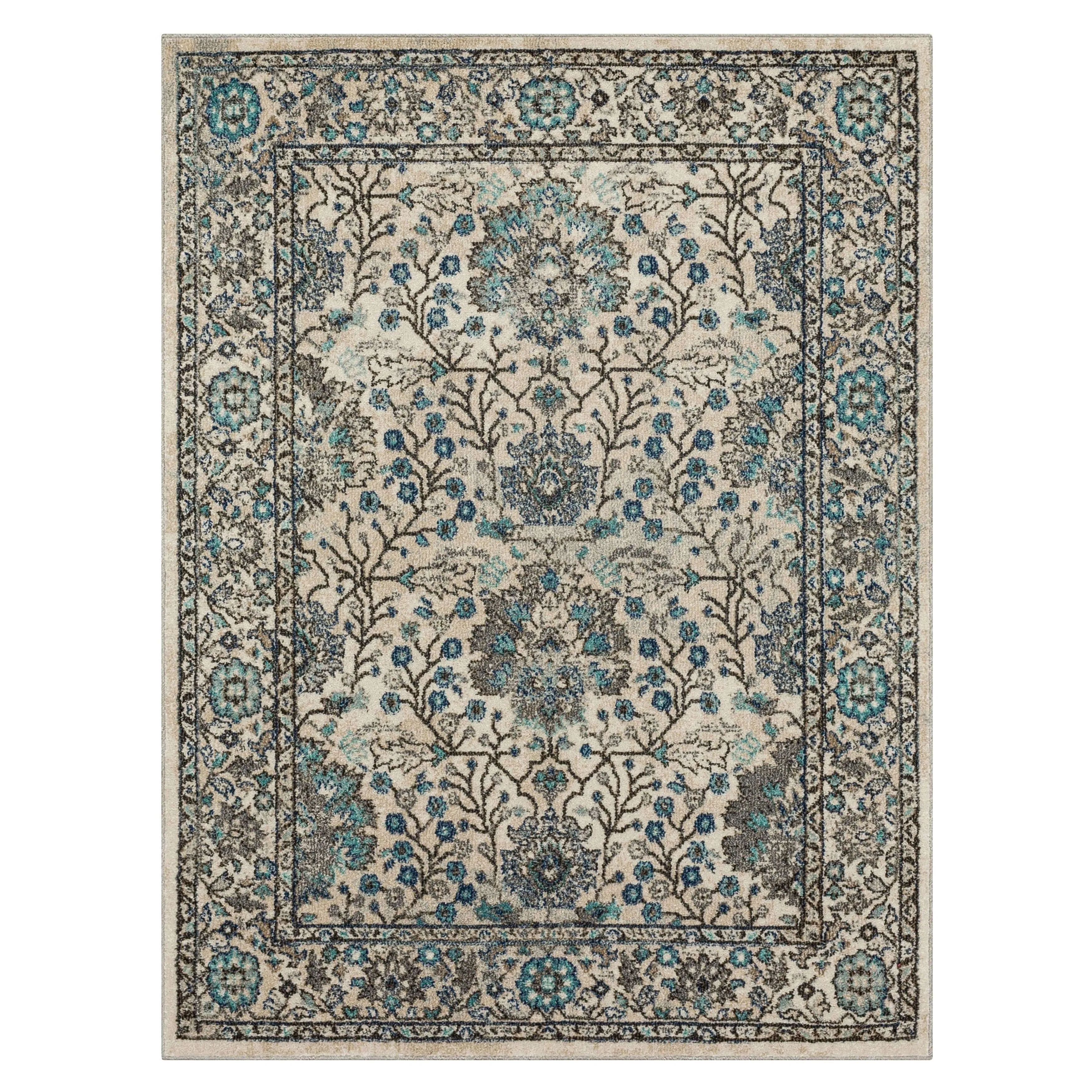 Mohawk Home Bonilla Floral Ornamental Area Rug