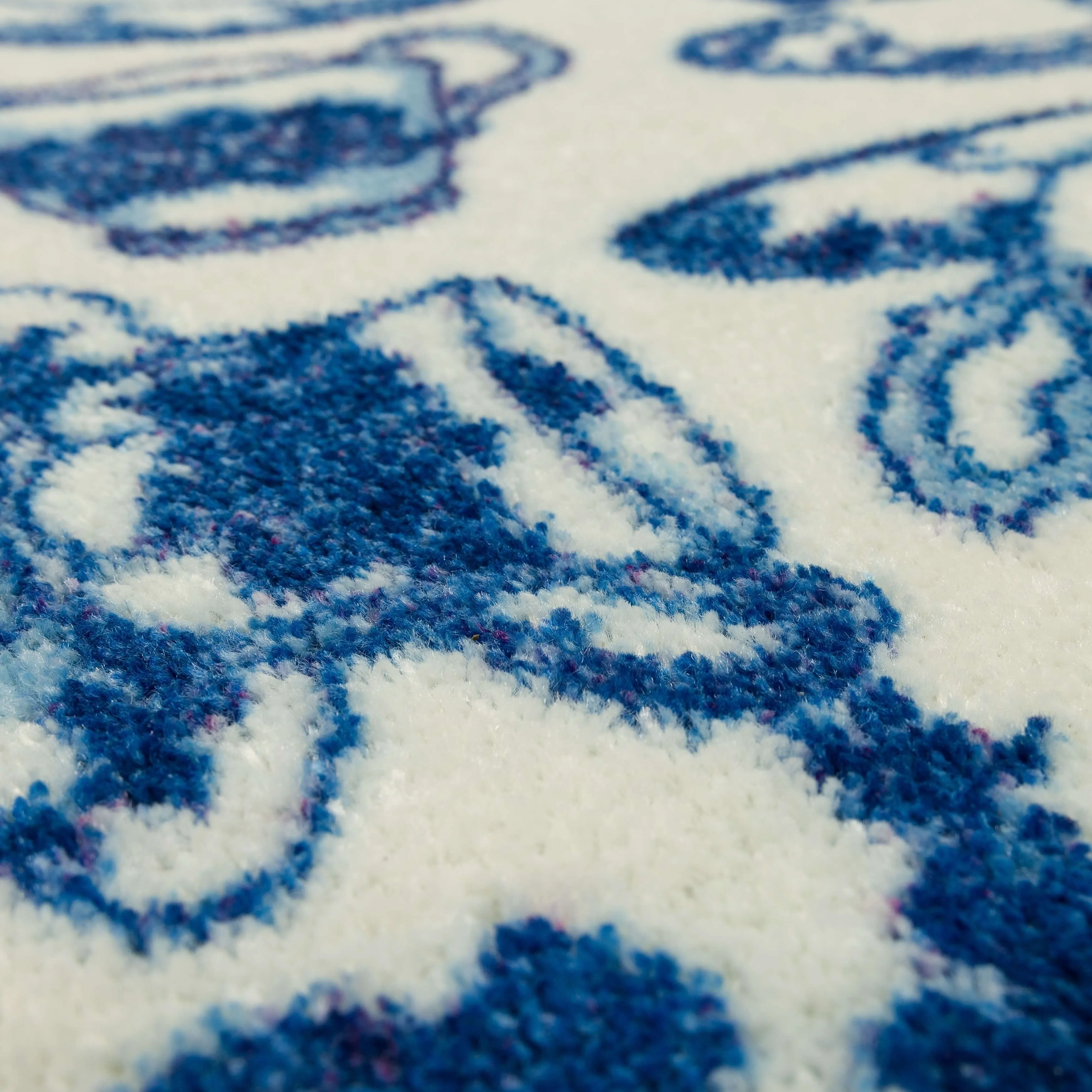 Mohawk Home Delicate Blues Kitchen Mat Scatter Kitchen Mat