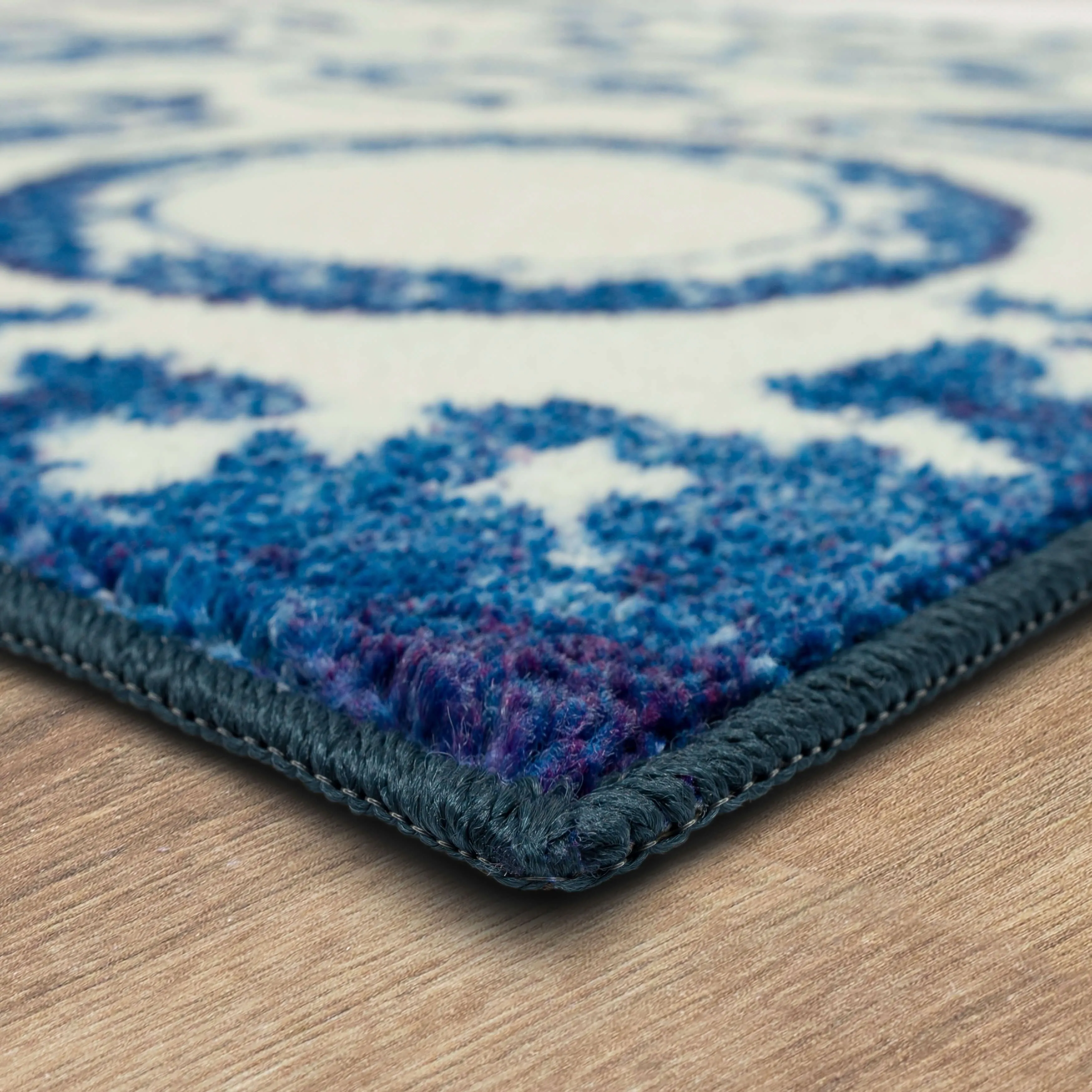 Mohawk Home Delicate Blues Kitchen Mat Scatter Kitchen Mat