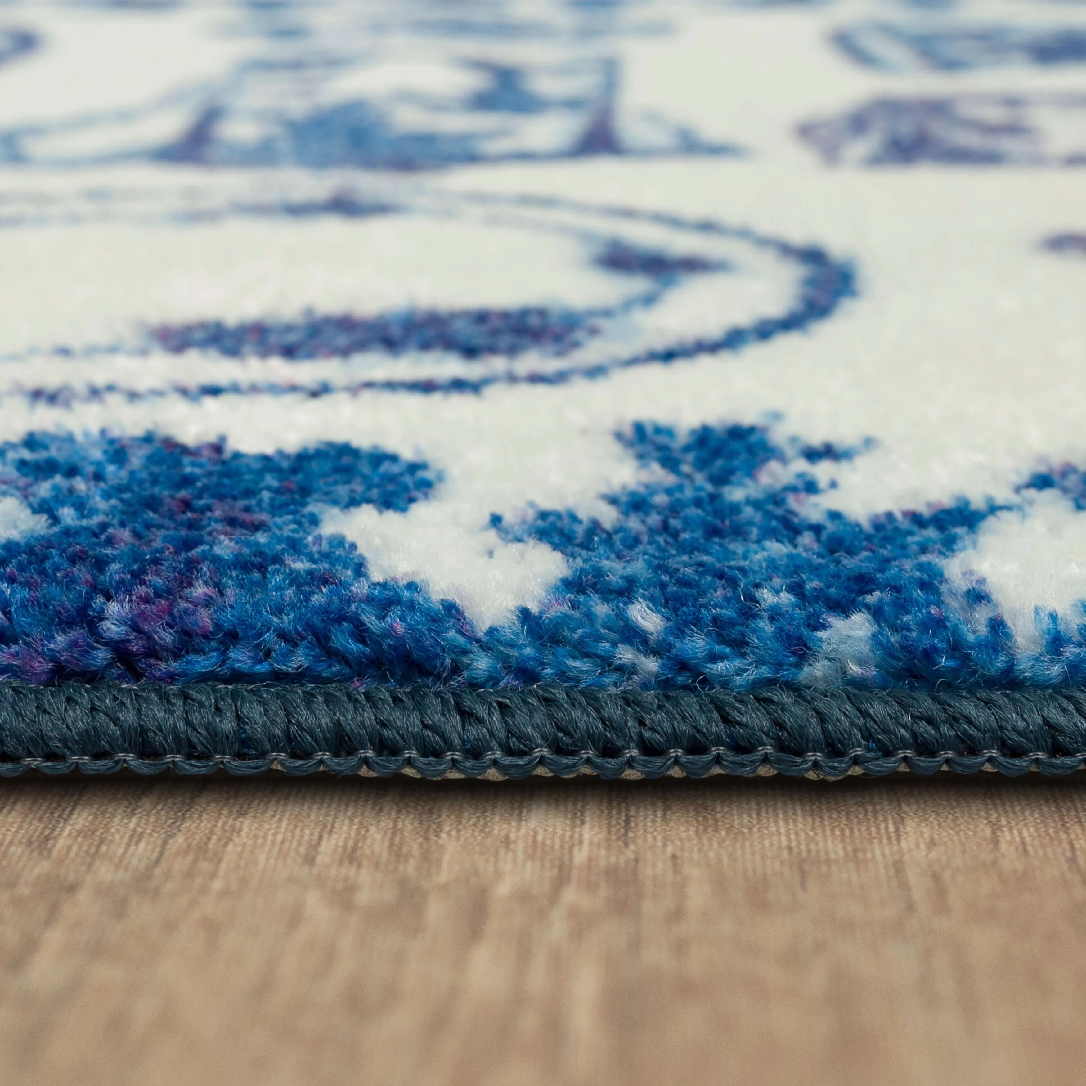 Mohawk Home Delicate Blues Kitchen Mat Scatter Kitchen Mat