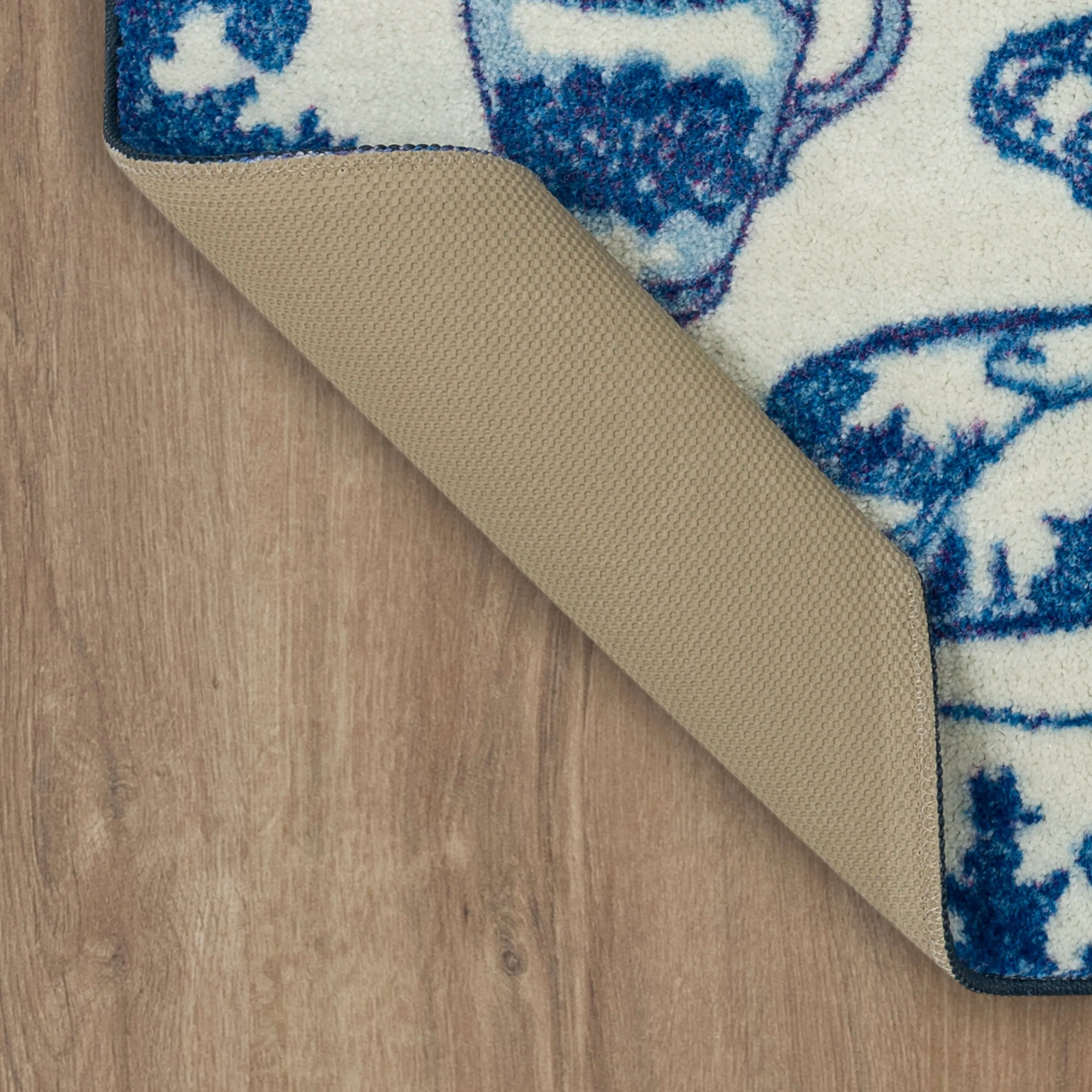Mohawk Home Delicate Blues Kitchen Mat Scatter Kitchen Mat