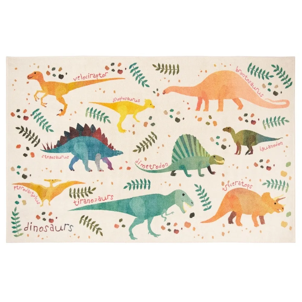 Mohawk Home Dino Jungle Fun Eco-friendly Recycled Kids' Area Rug