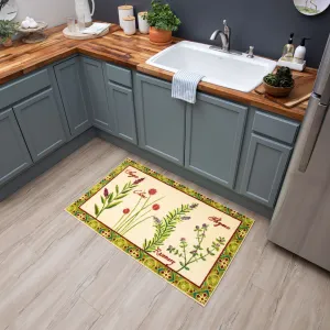 Mohawk Home Herb Garden Accent Kitchen Mat