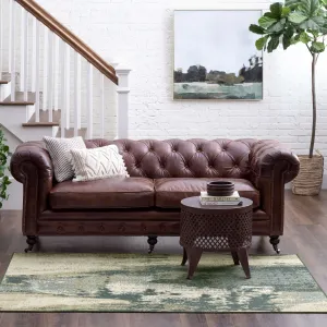 Mohawk Home Milana Abstract Gray Taupe Area Rug
