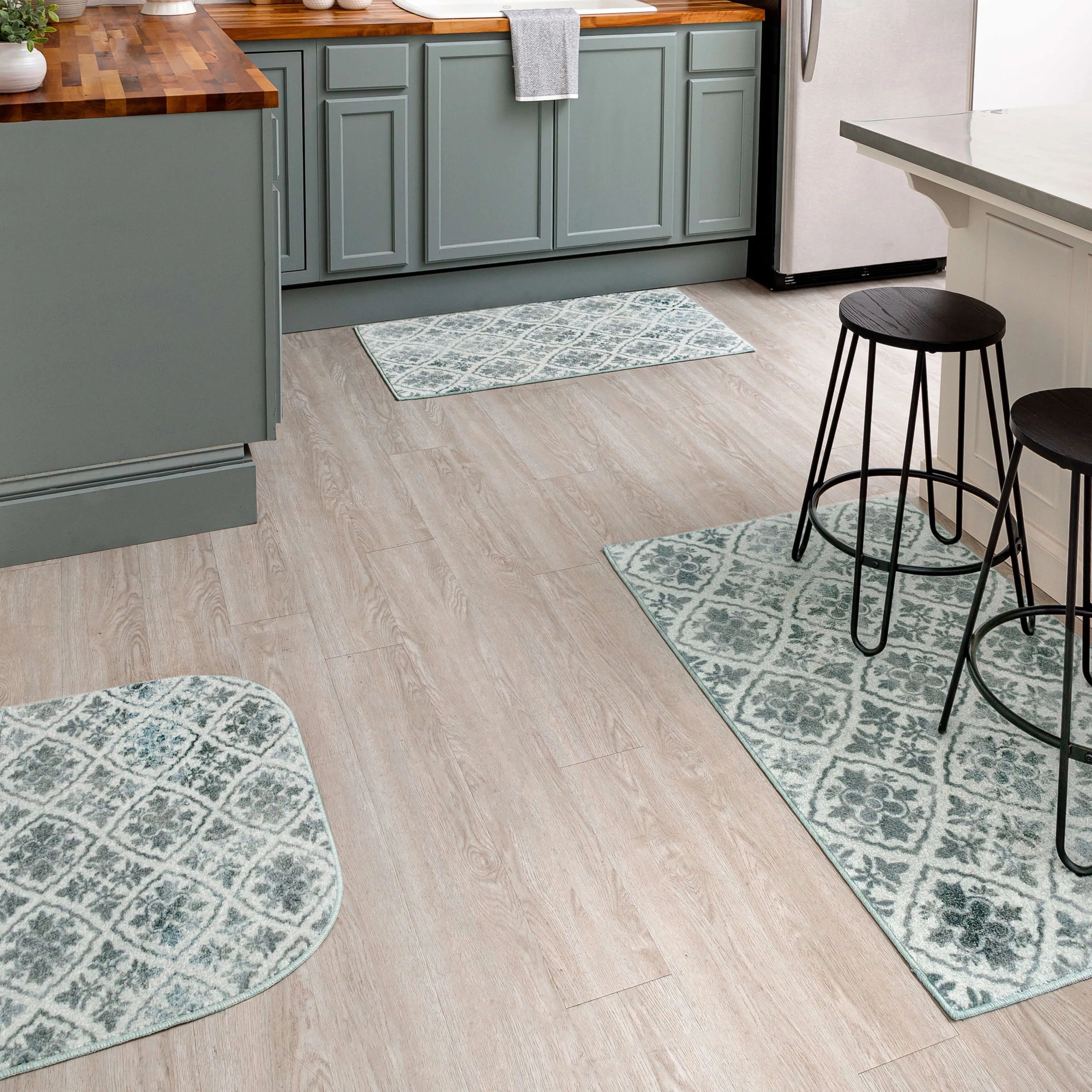 Mohawk Home Mosaic Tile Kitchen Mat