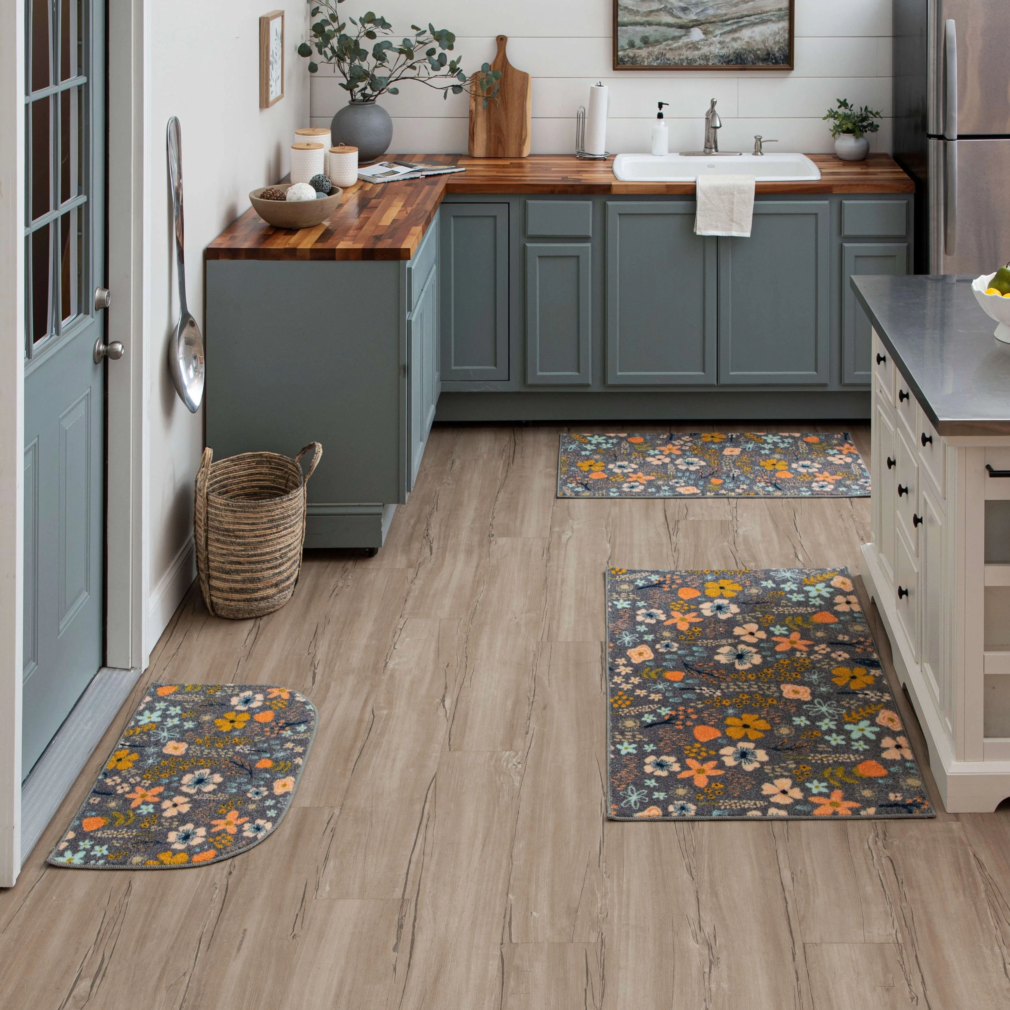 Mohawk Home Mosaic Tile Kitchen Mat