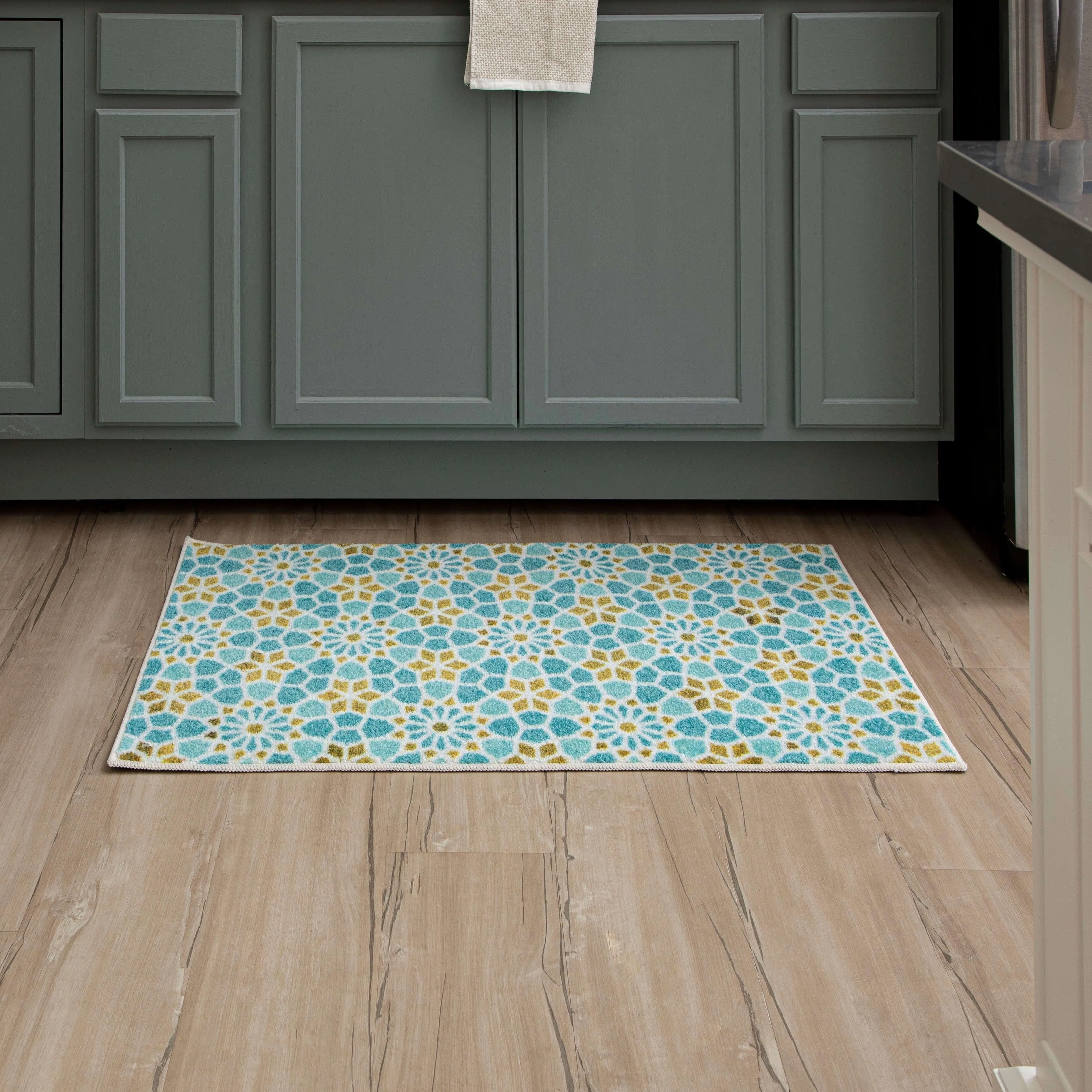 Mohawk Home Mosaic Tile Kitchen Mat