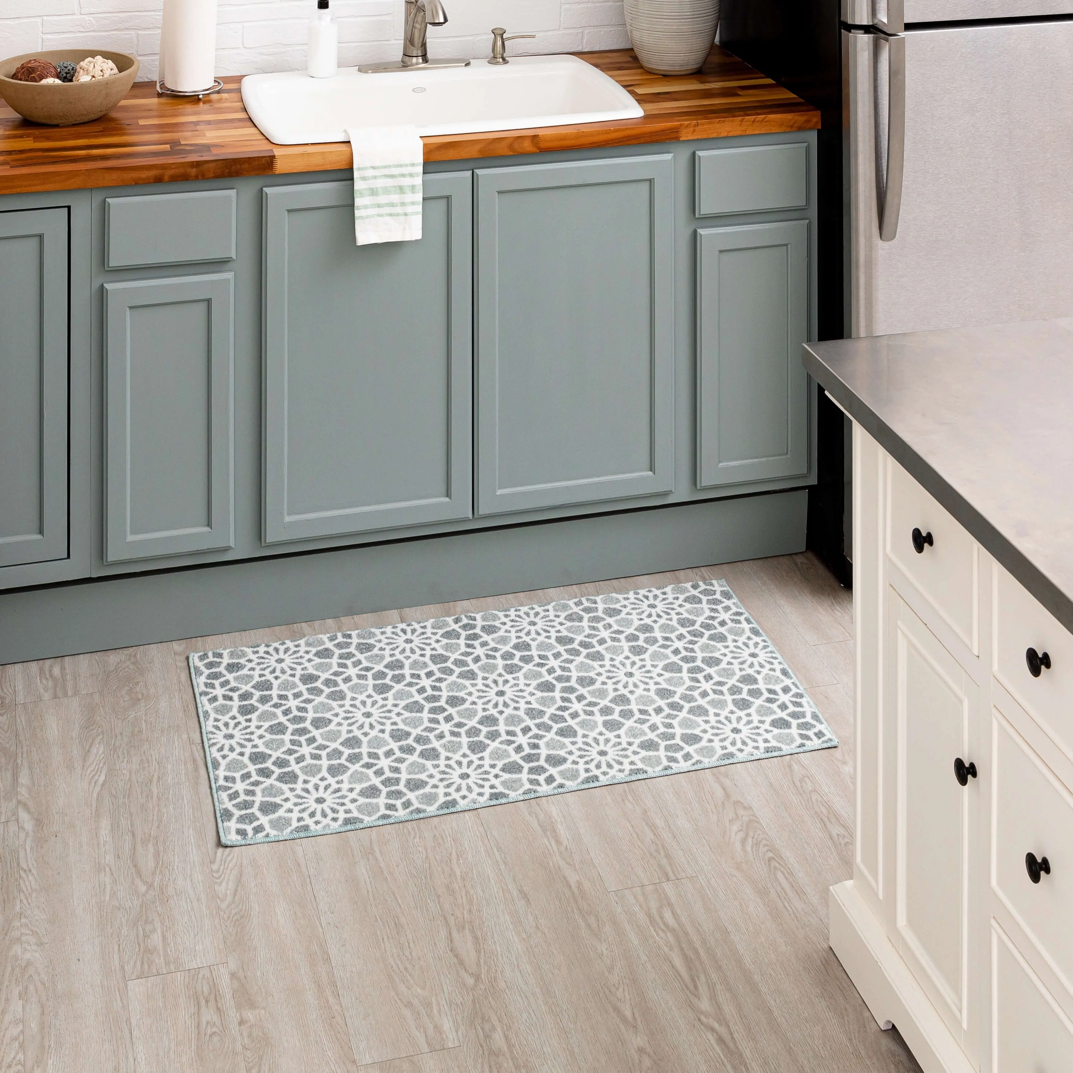 Mohawk Home Mosaic Tile Kitchen Mat