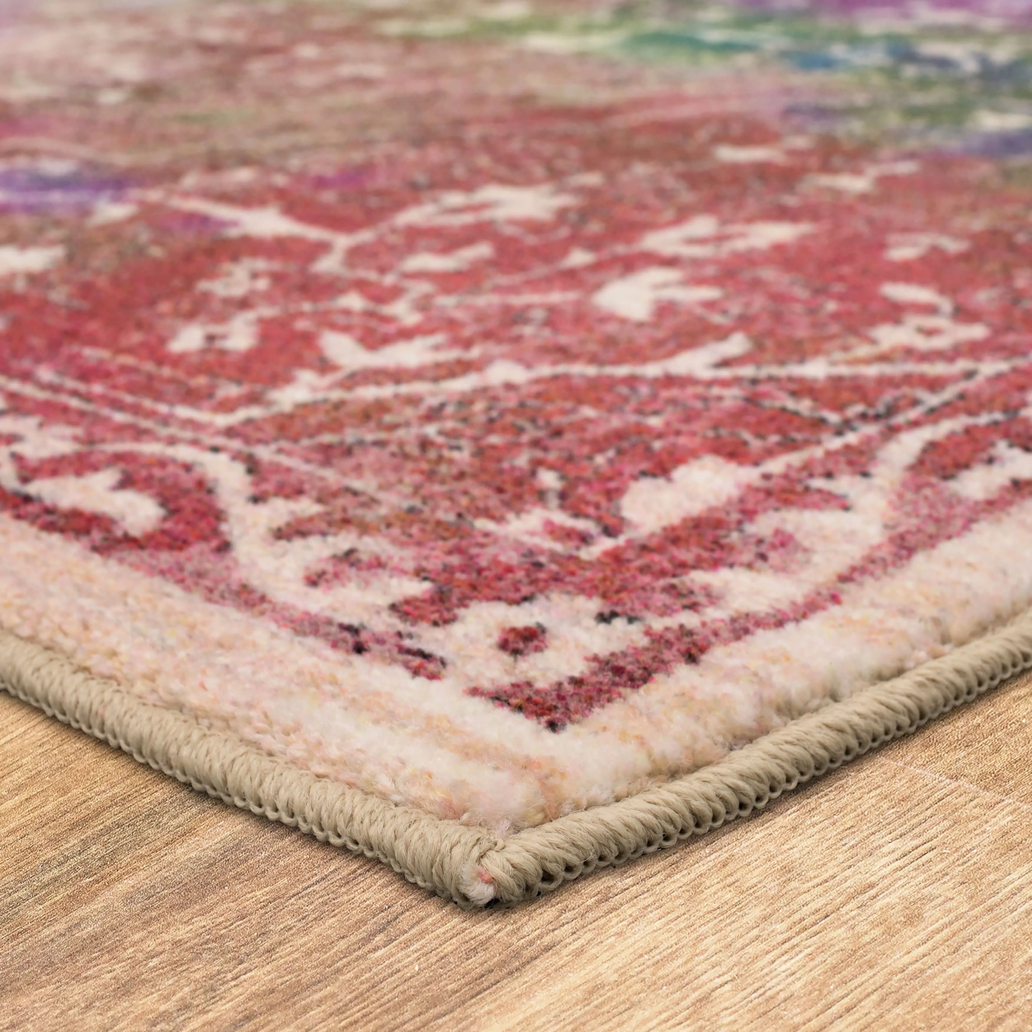 Mohawk Home Rowland Tribal Boho Abstract Medallion Area Rug
