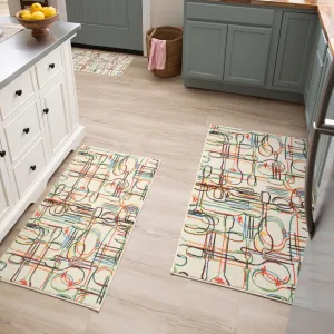 Mohawk Home Spoons and Things Kitchen Kitchen Mat