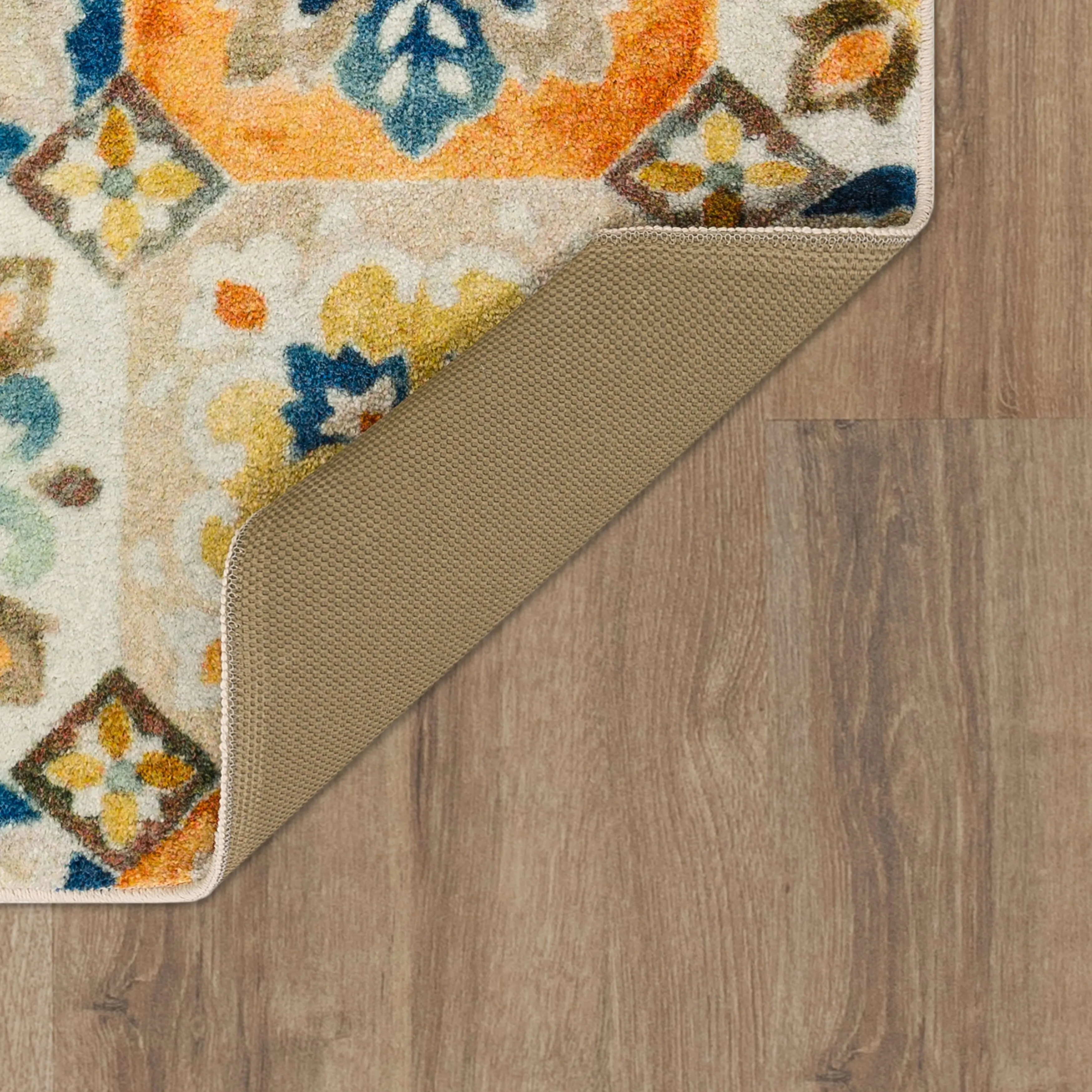Mohawk Home Watercolor Tiles Accent Kitchen Mat