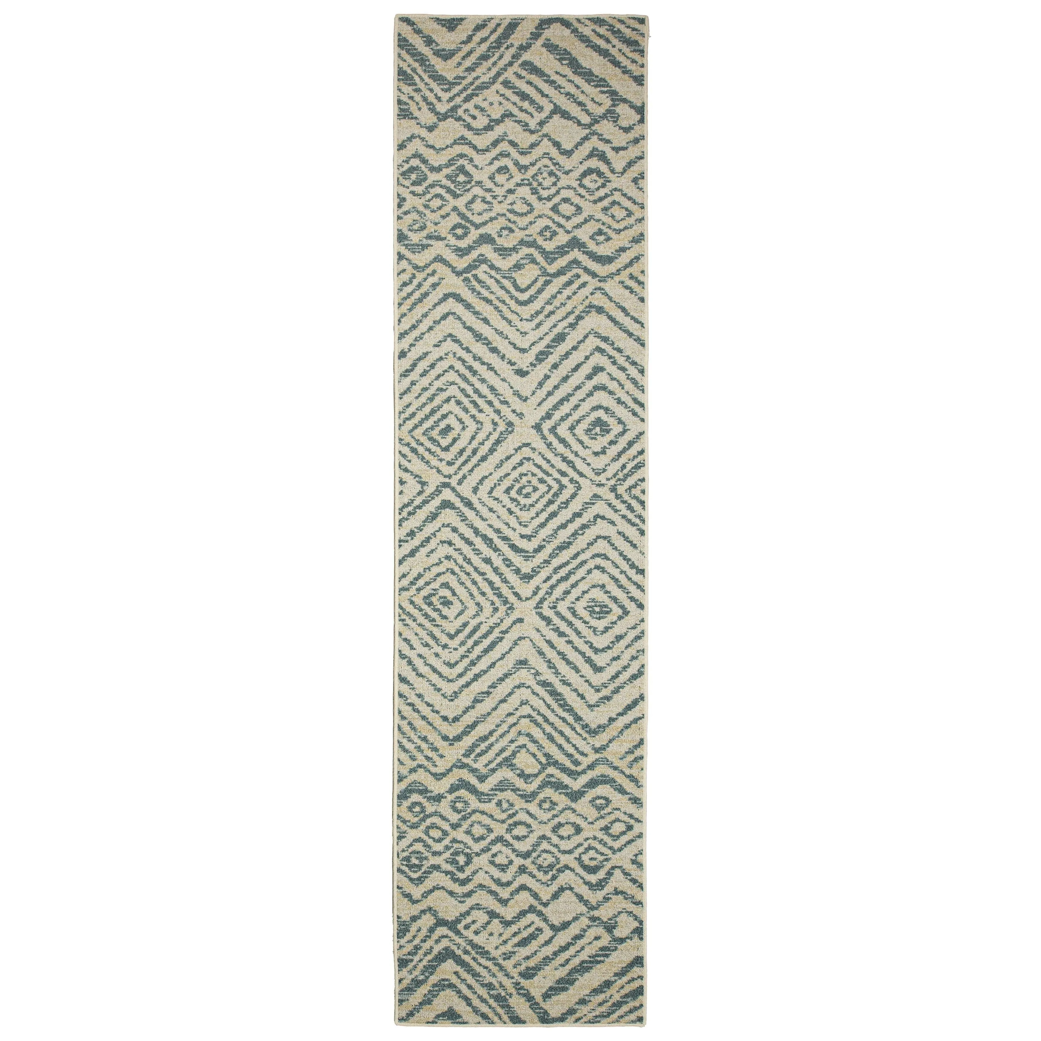 Mohawk Home Zig Zag Tribal Stripe Area Rug