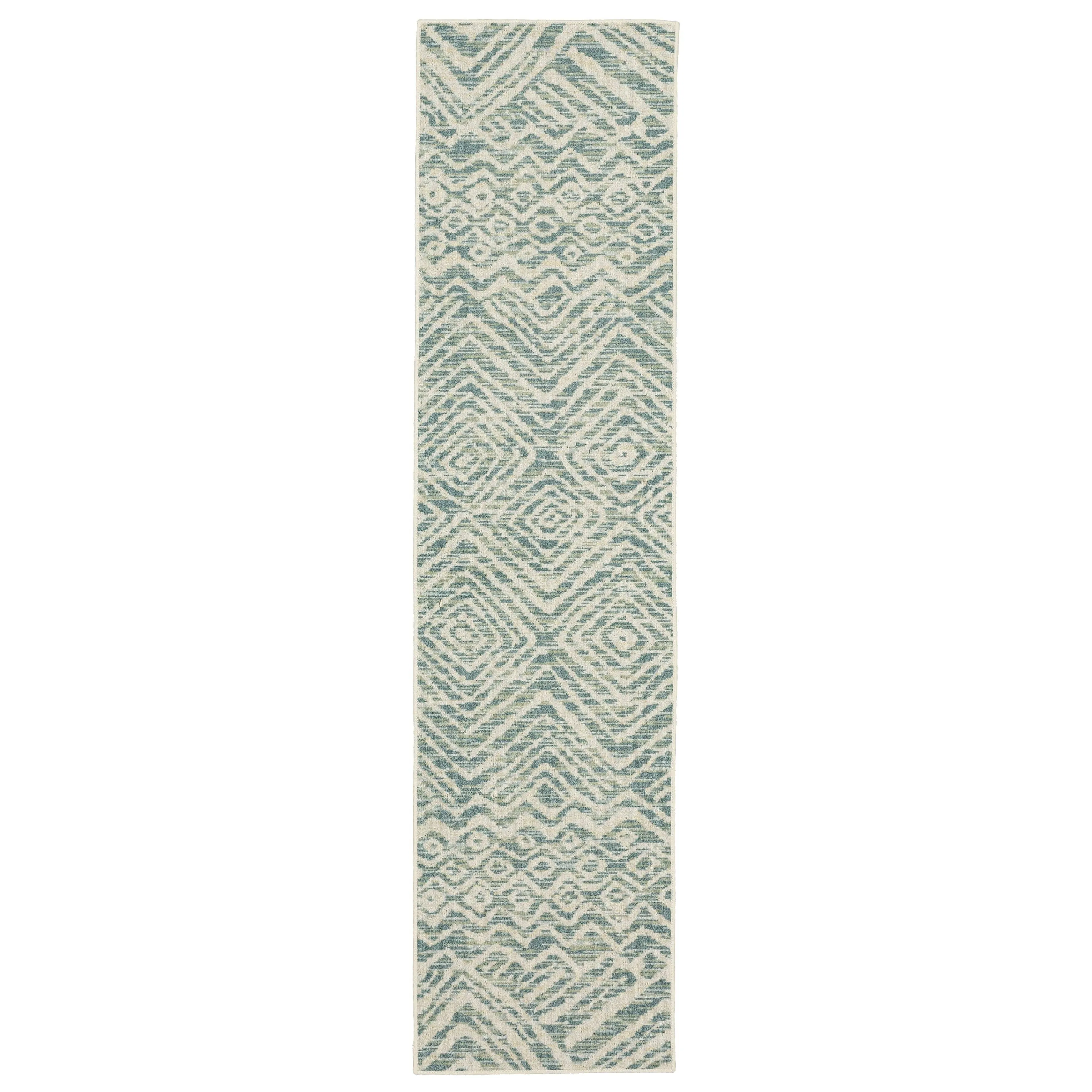 Mohawk Home Zig Zag Tribal Stripe Area Rug