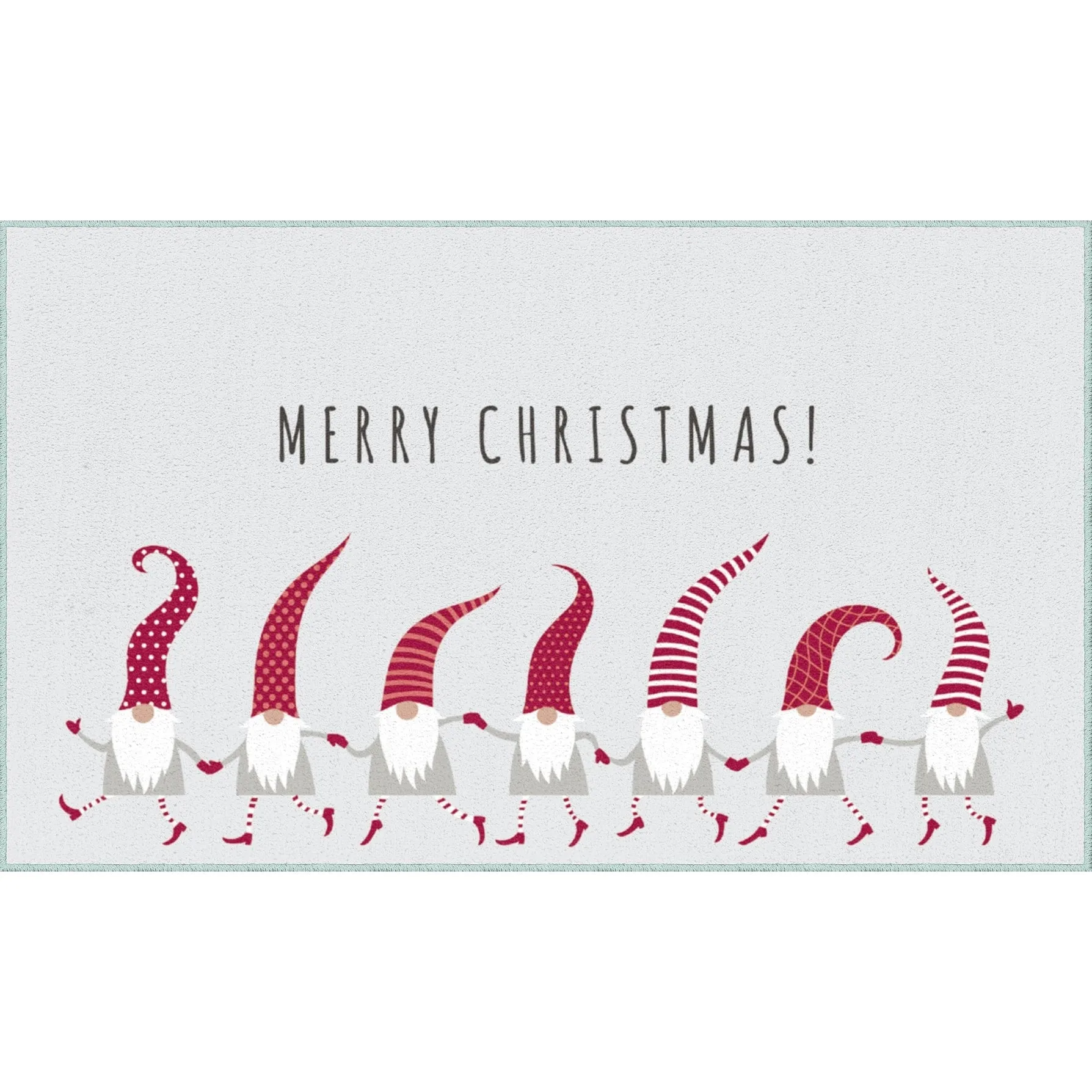 Mohawk Prismatic Christmas Elves Kitchen Mat