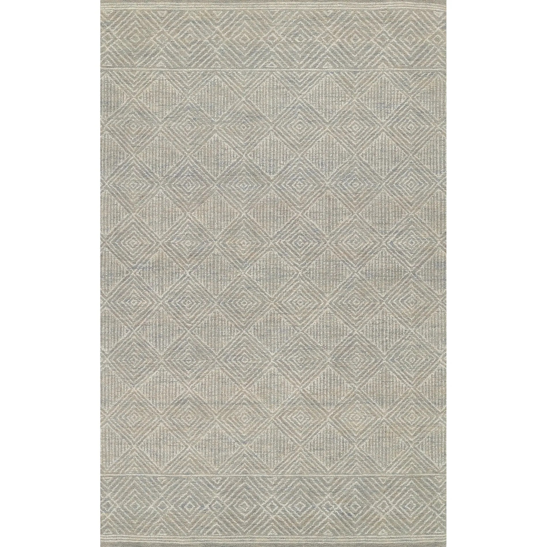 Momeni Mallorca Geometric Hand-hooked Wool Area Rug