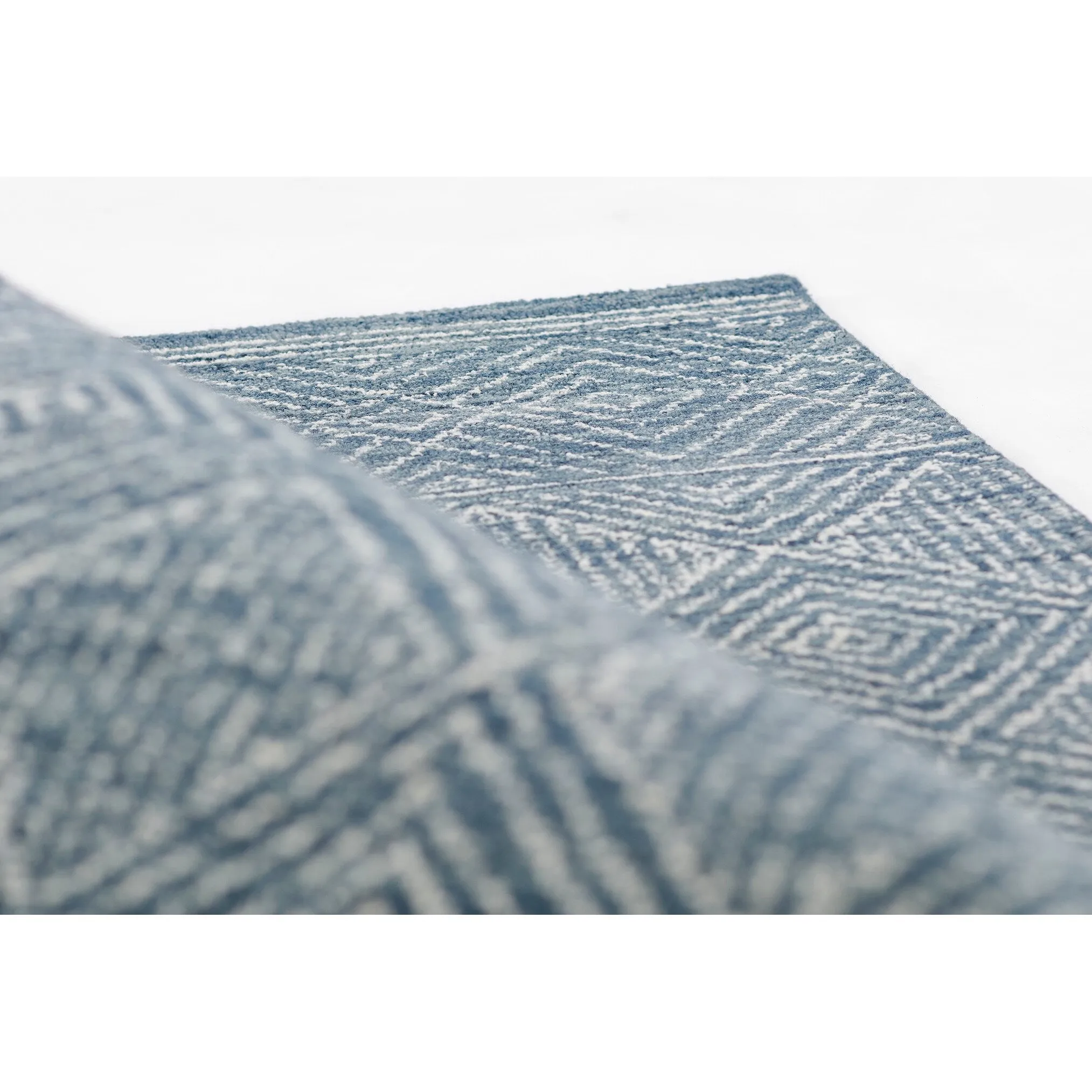 Momeni Mallorca Geometric Hand-hooked Wool Area Rug