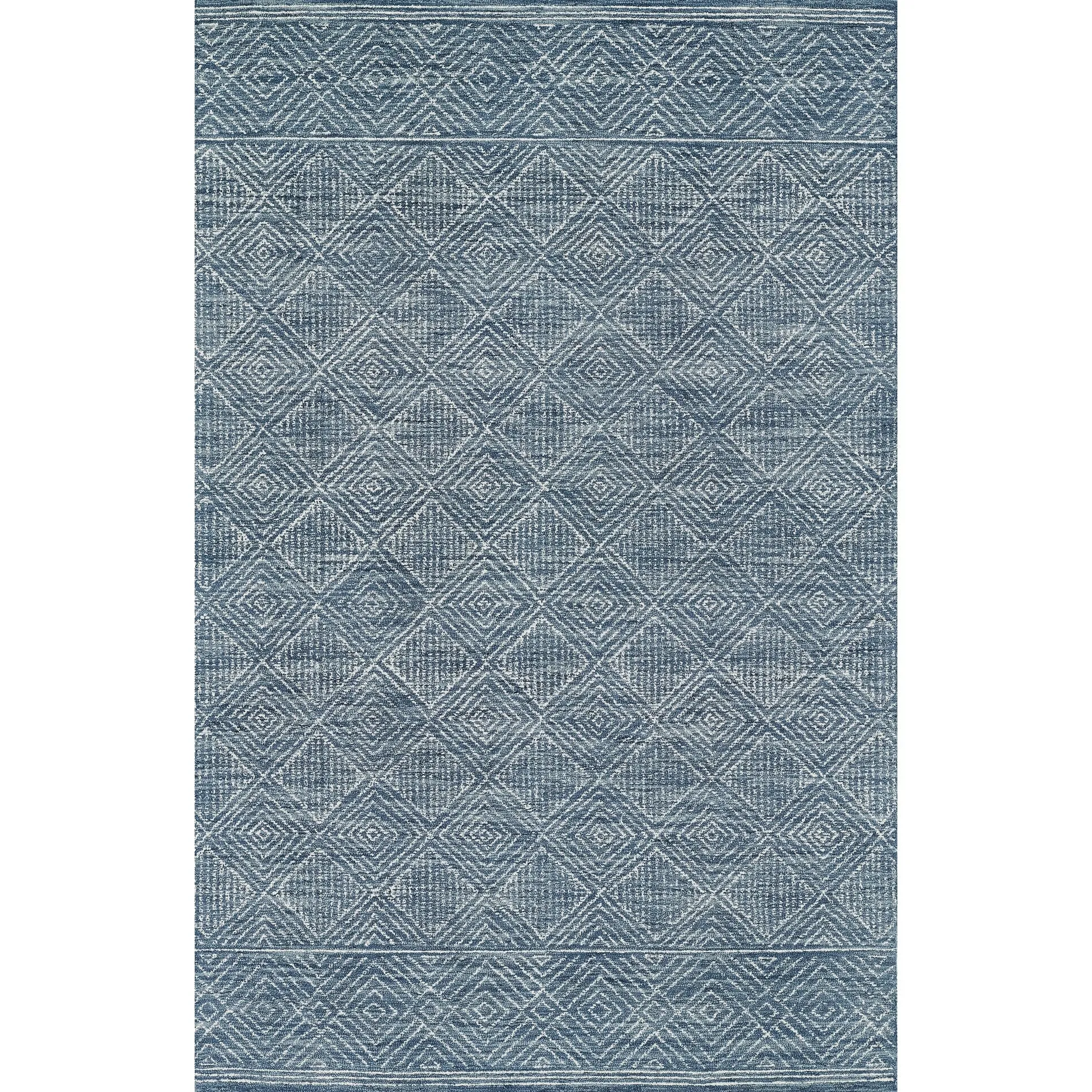 Momeni Mallorca Geometric Hand-hooked Wool Area Rug