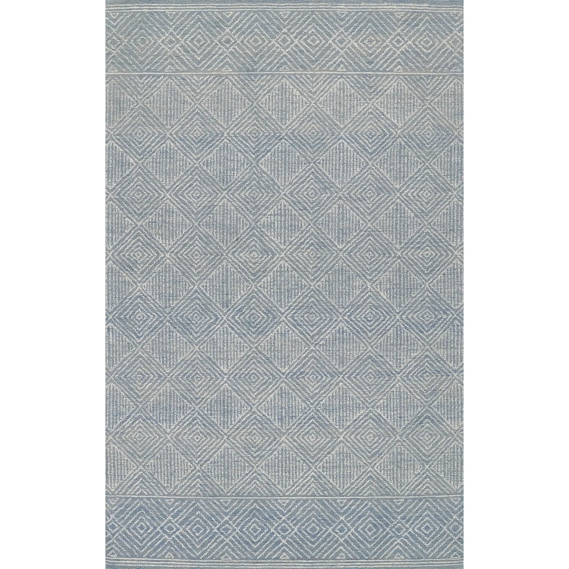 Momeni Mallorca Geometric Hand-hooked Wool Area Rug