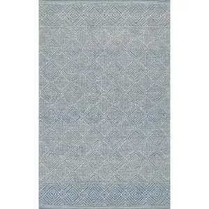 Momeni Mallorca Geometric Hand-hooked Wool Area Rug