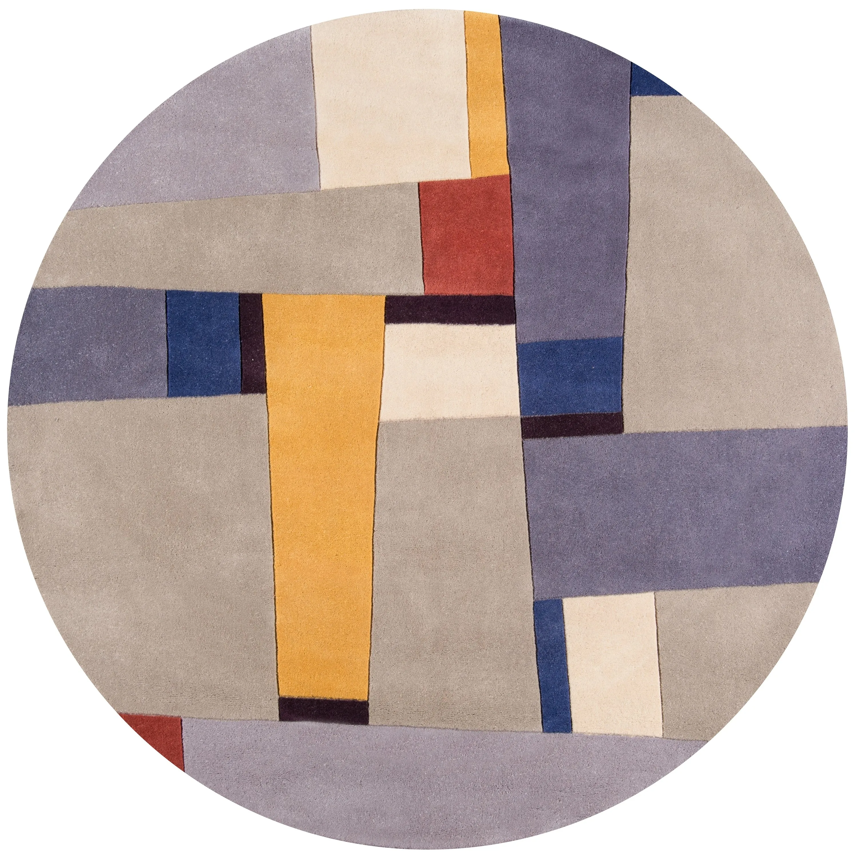 Momeni New Wave Hand Tufted New Zealand Wool Contemporary Abstract Area Rug