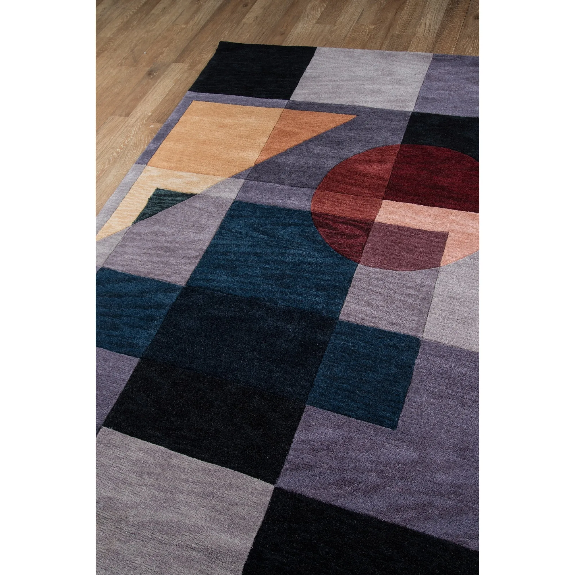 Momeni Rio Hand Tufted Polyester Contemporary Geometric Area Rug