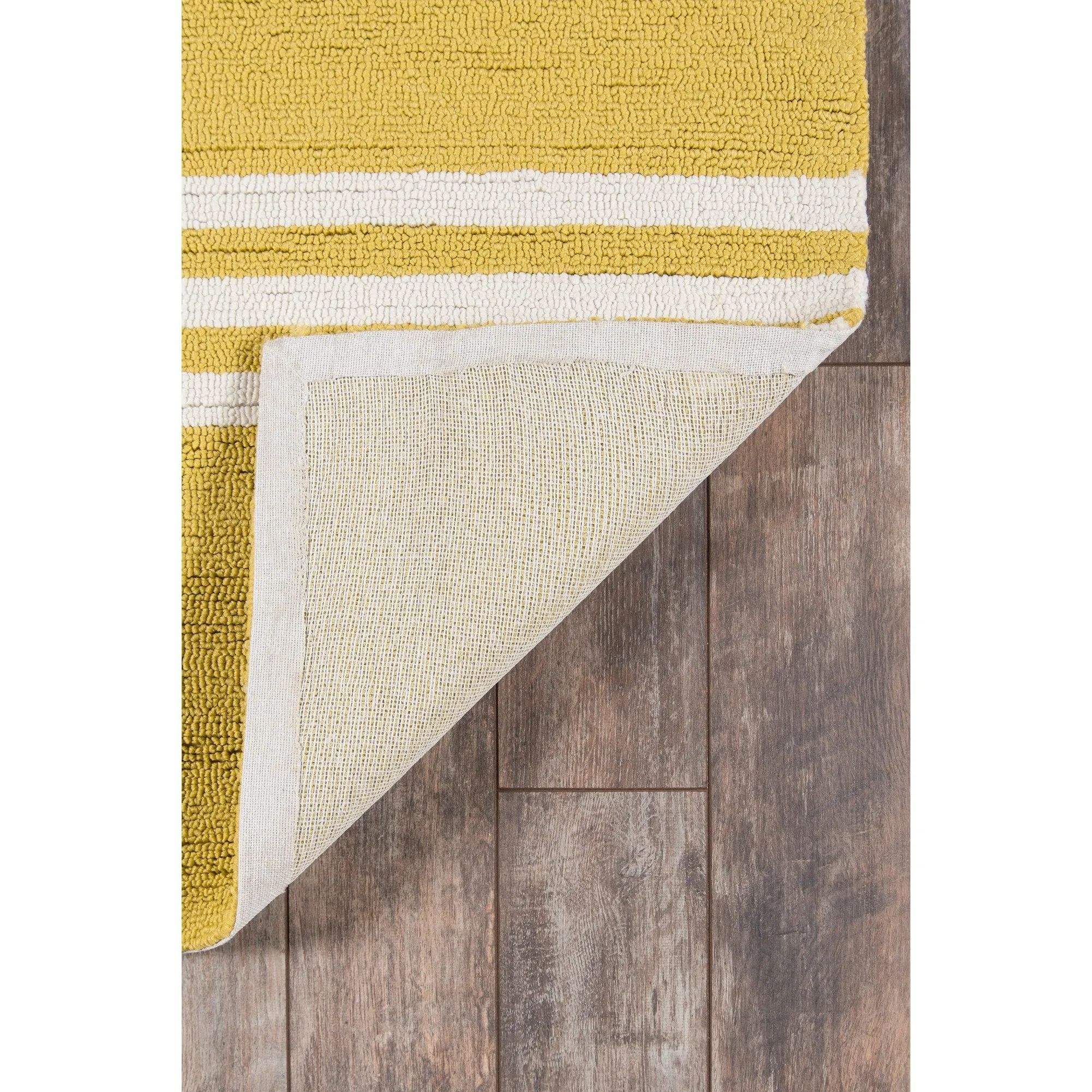 Momeni Veranda Hand Hooked Contemporary Striped Indoor Outdoor Rug