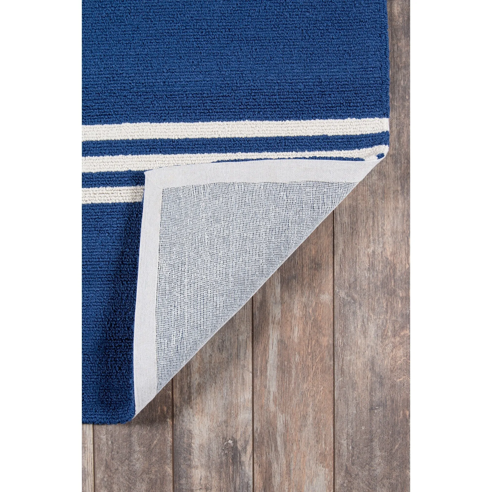 Momeni Veranda Hand Hooked Contemporary Striped Indoor Outdoor Rug