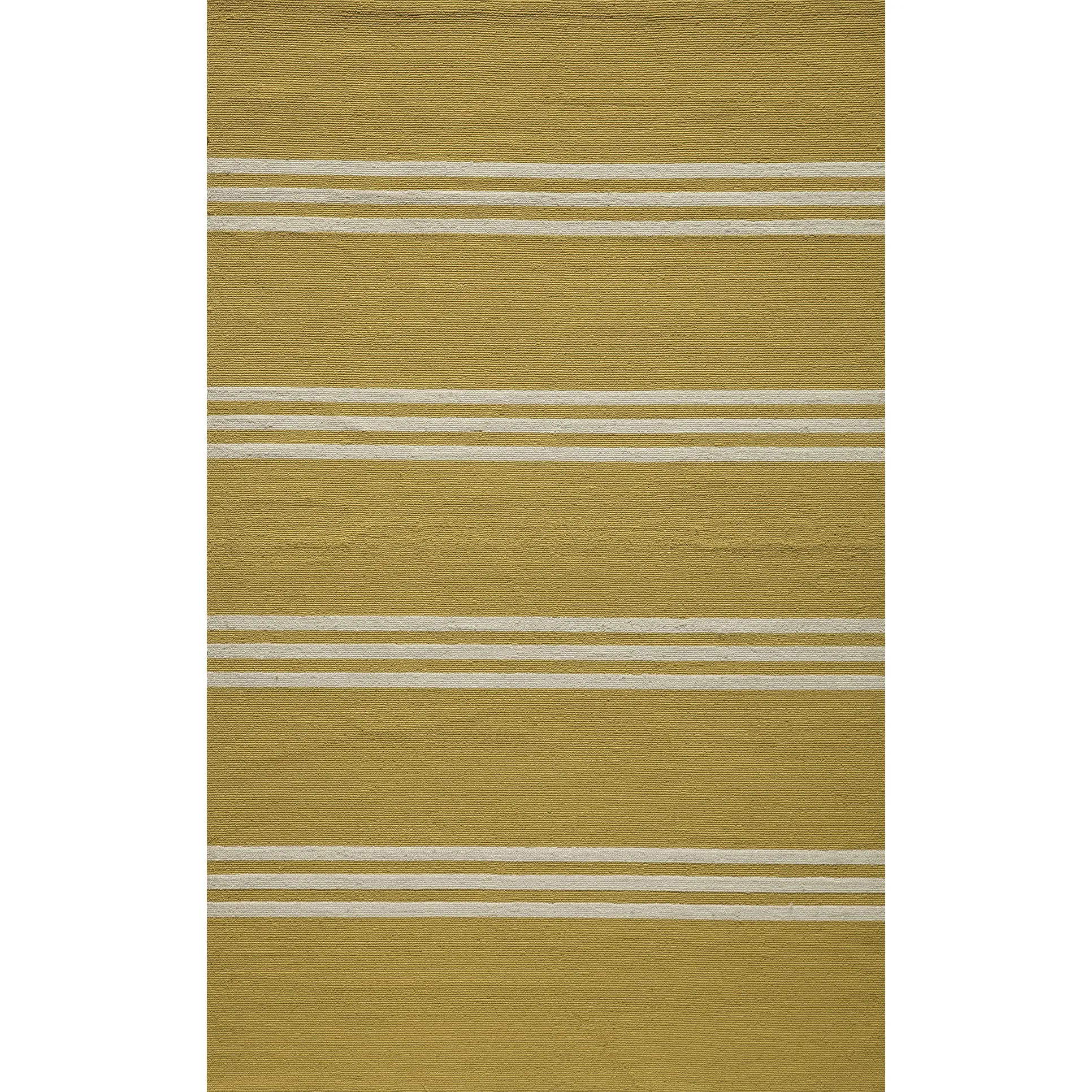 Momeni Veranda Hand Hooked Contemporary Striped Indoor Outdoor Rug