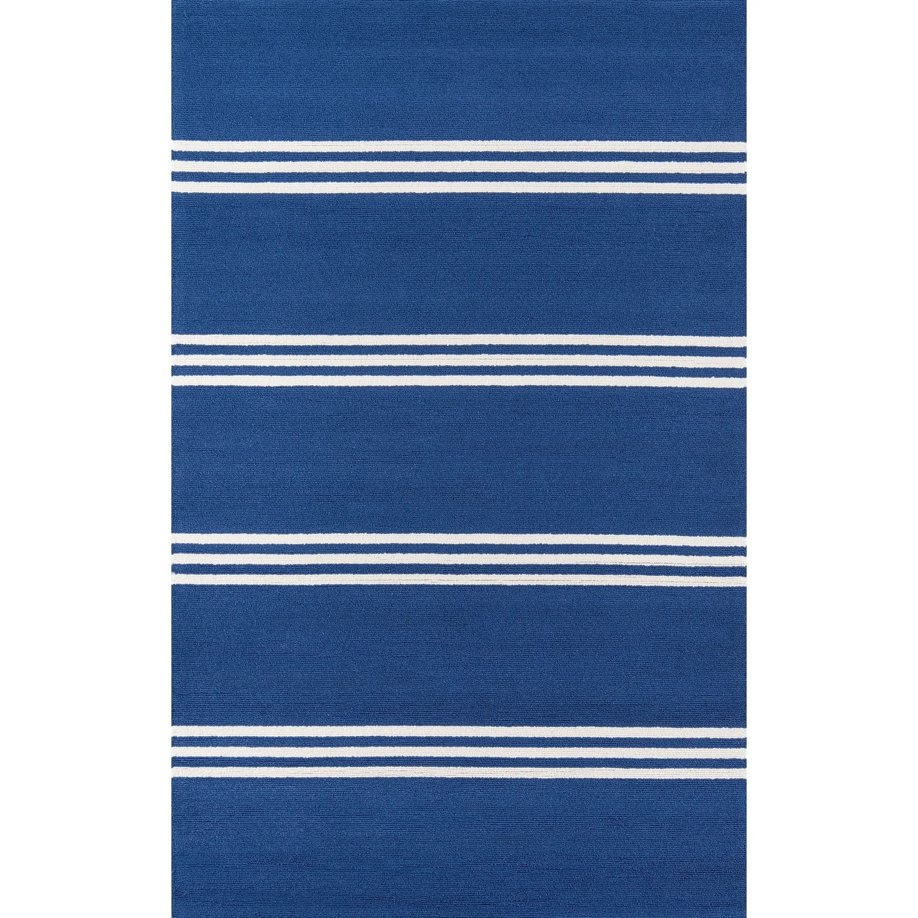 Momeni Veranda Hand Hooked Contemporary Striped Indoor Outdoor Rug