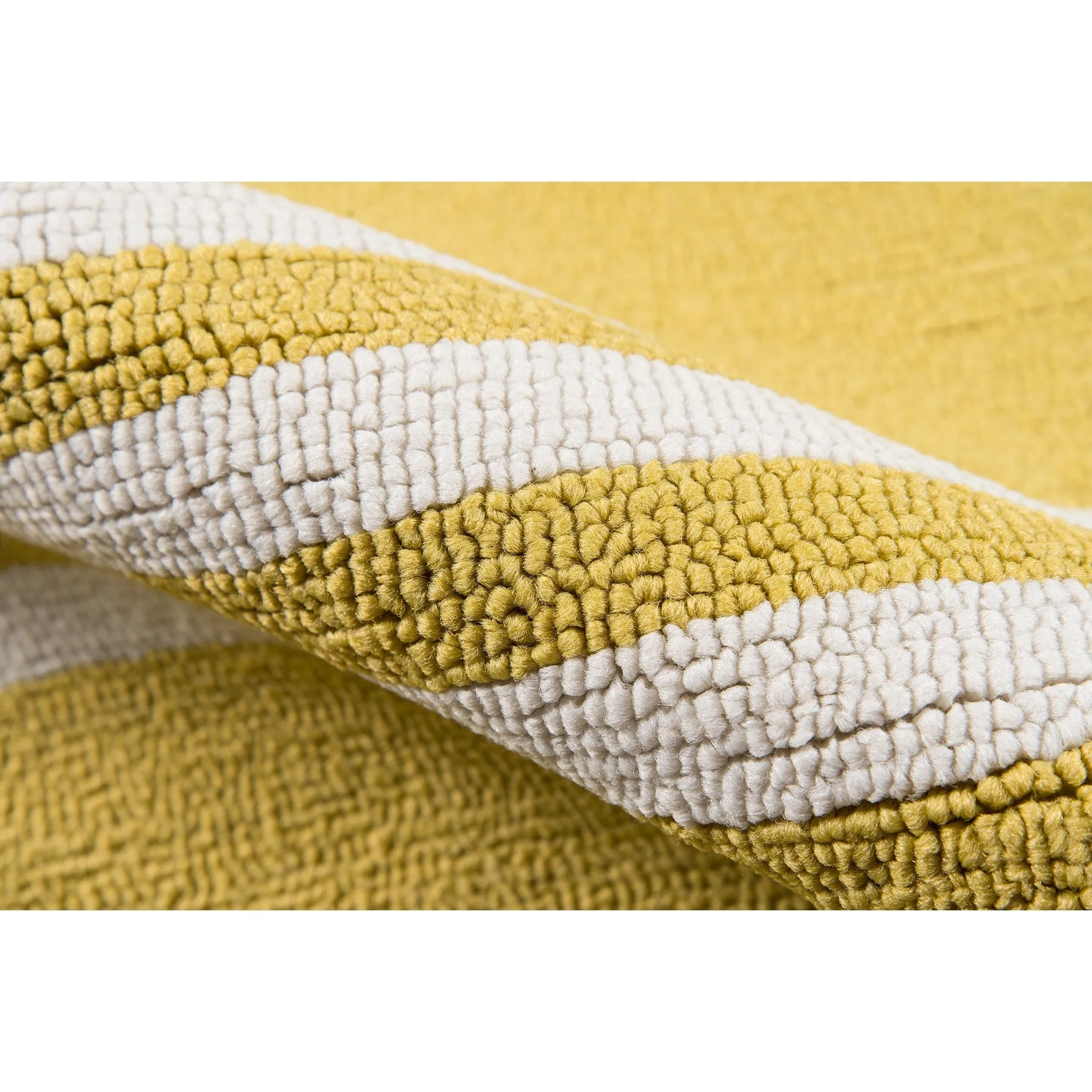 Momeni Veranda Hand Hooked Contemporary Striped Indoor Outdoor Rug