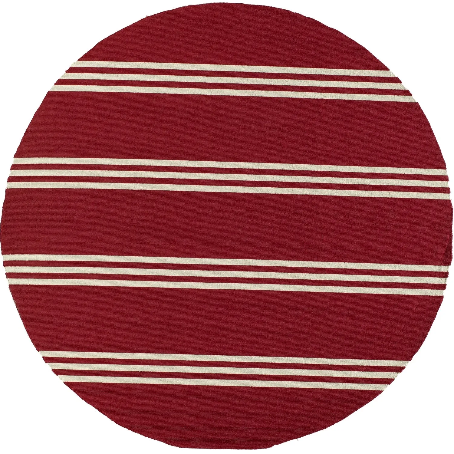 Momeni Veranda Hand Hooked Contemporary Striped Indoor Outdoor Rug