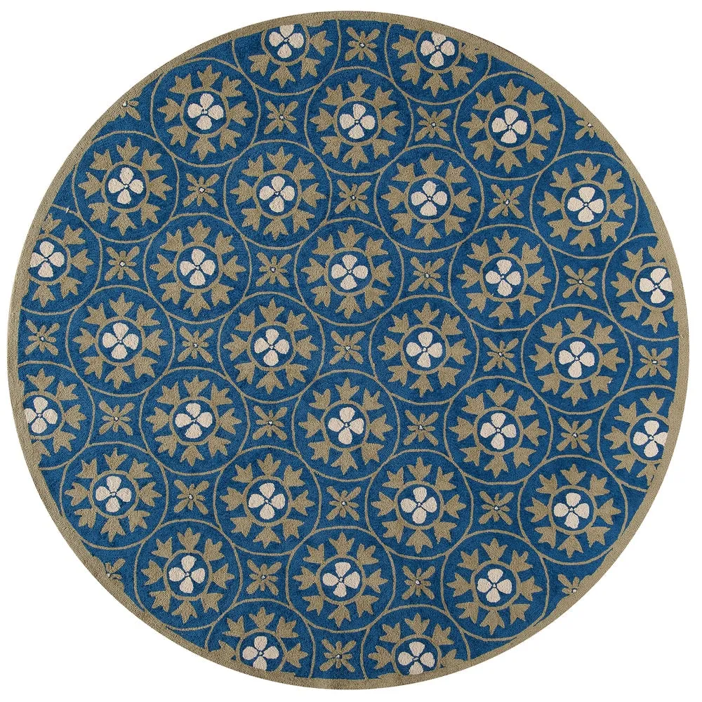 Momeni Veranda Hand Hooked Geometric Indoor Outdoor Rug