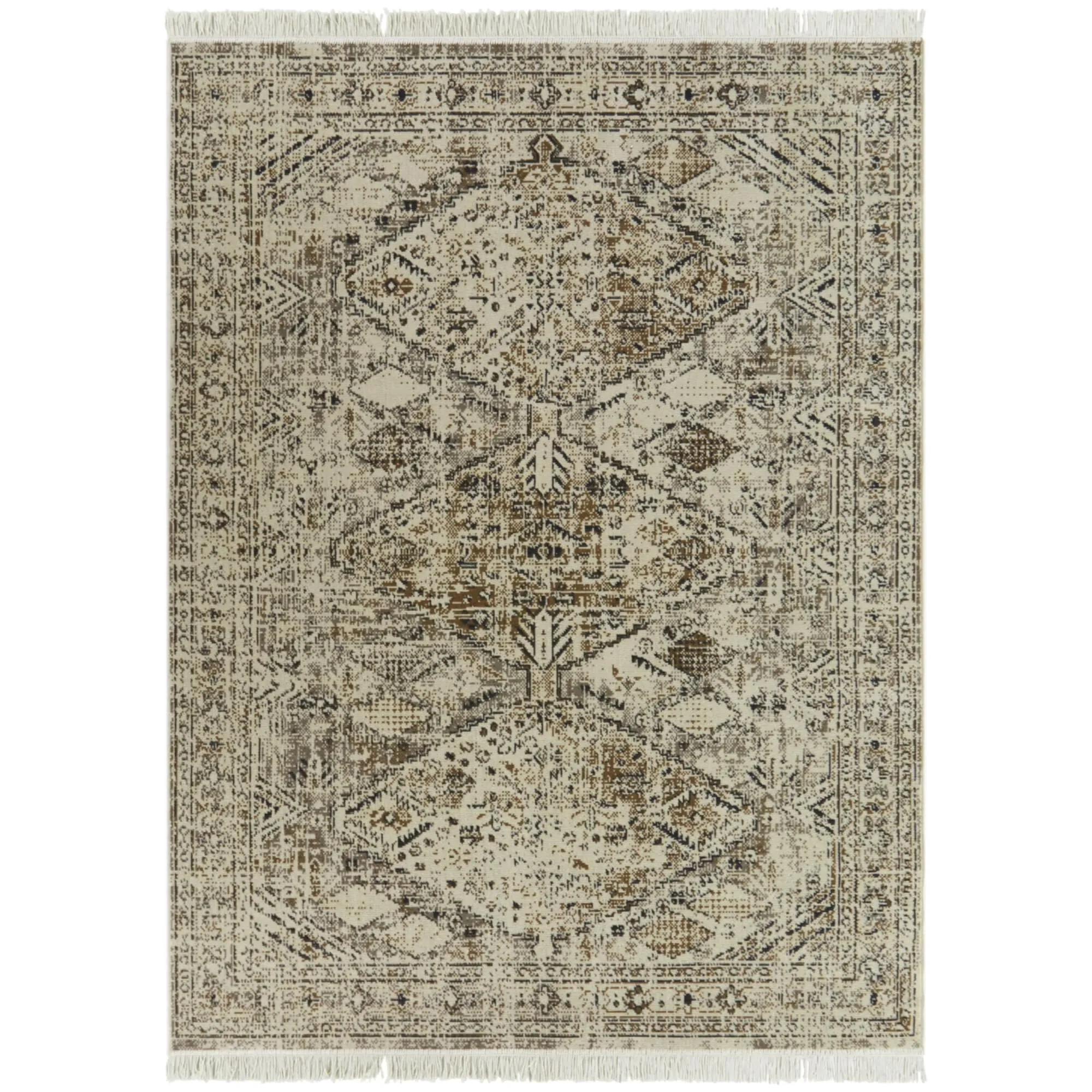 Mona Vintage Medallion Recycled Area Rug