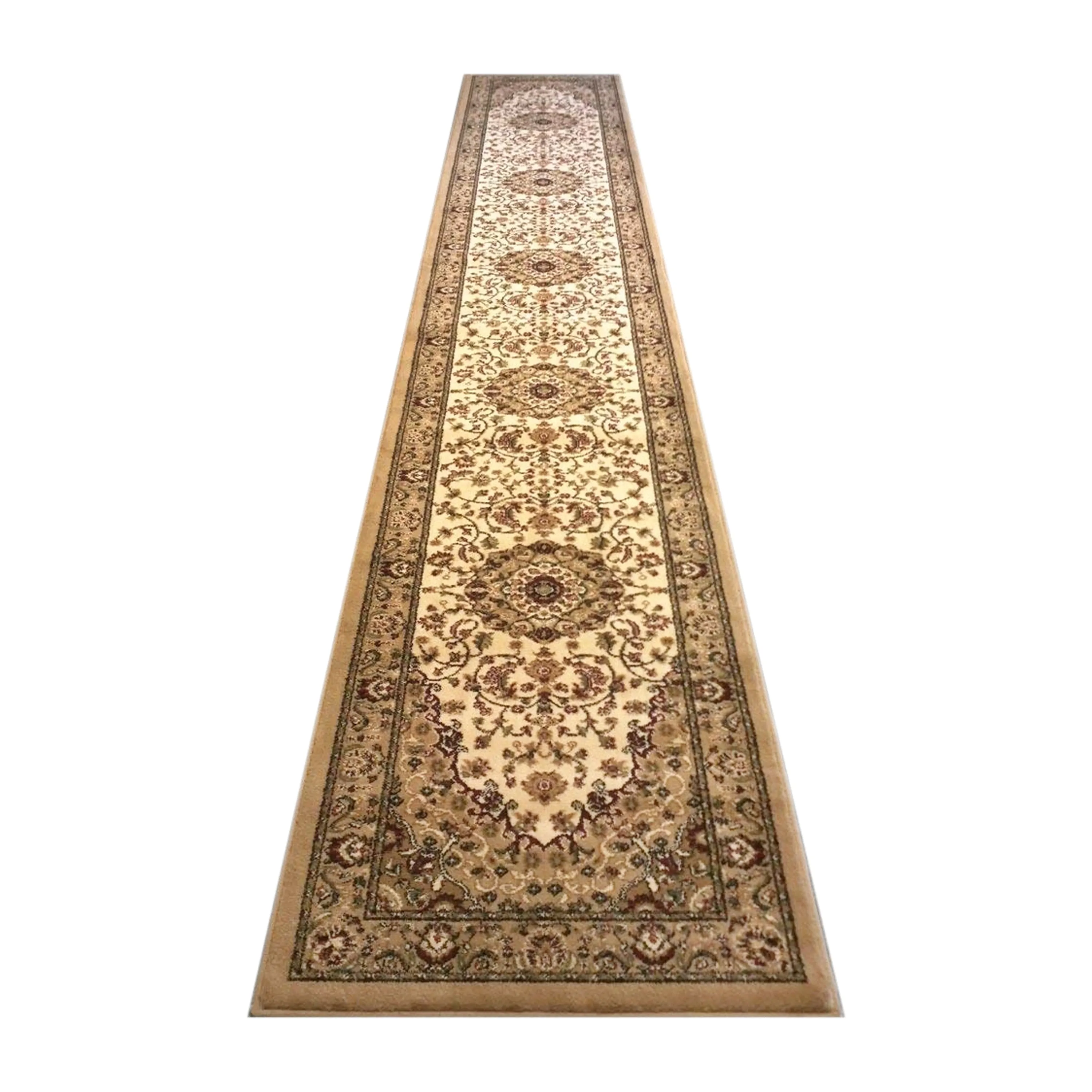 Multipurpose Persian Style Olefin Medallion Motif Area Rug