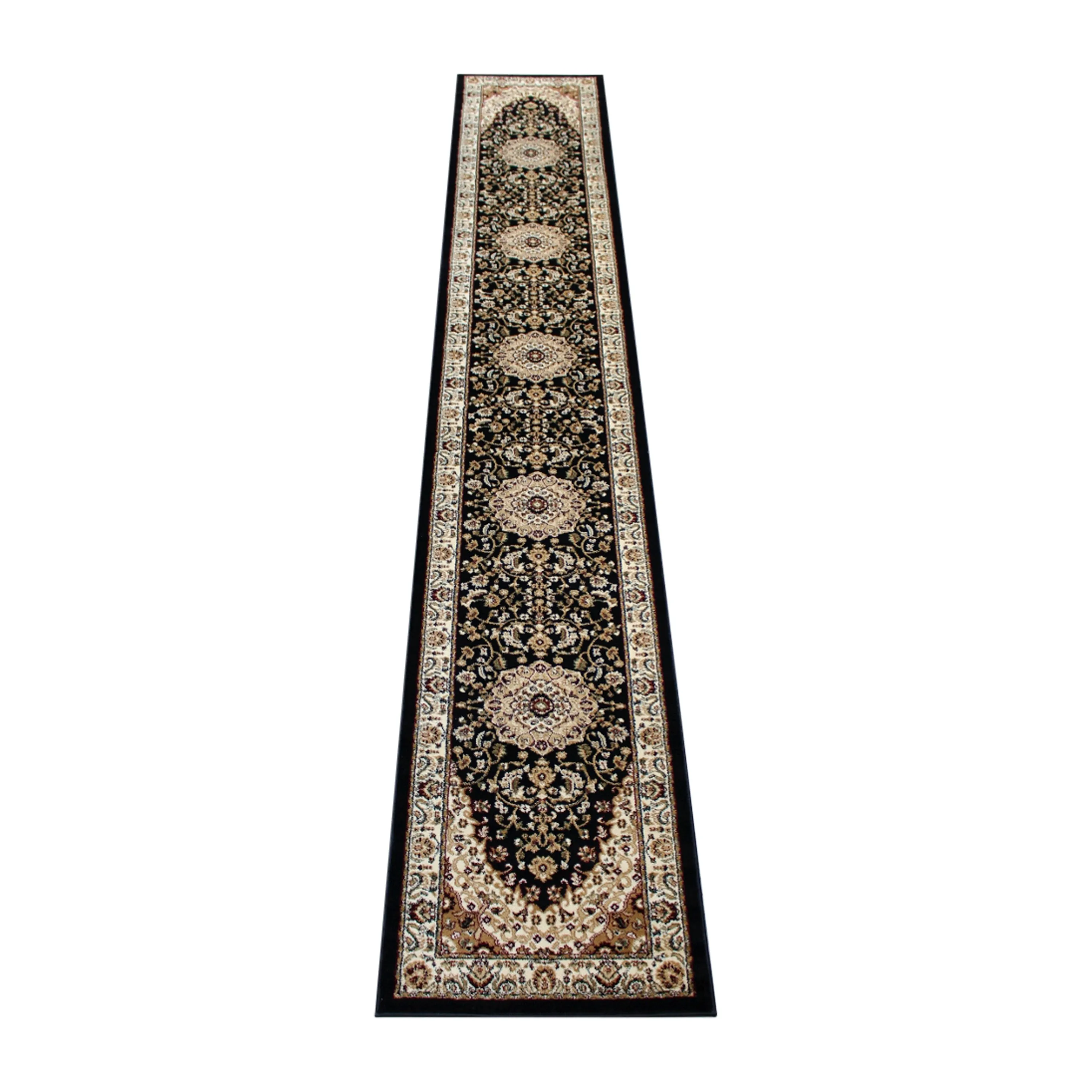 Multipurpose Persian Style Olefin Medallion Motif Area Rug