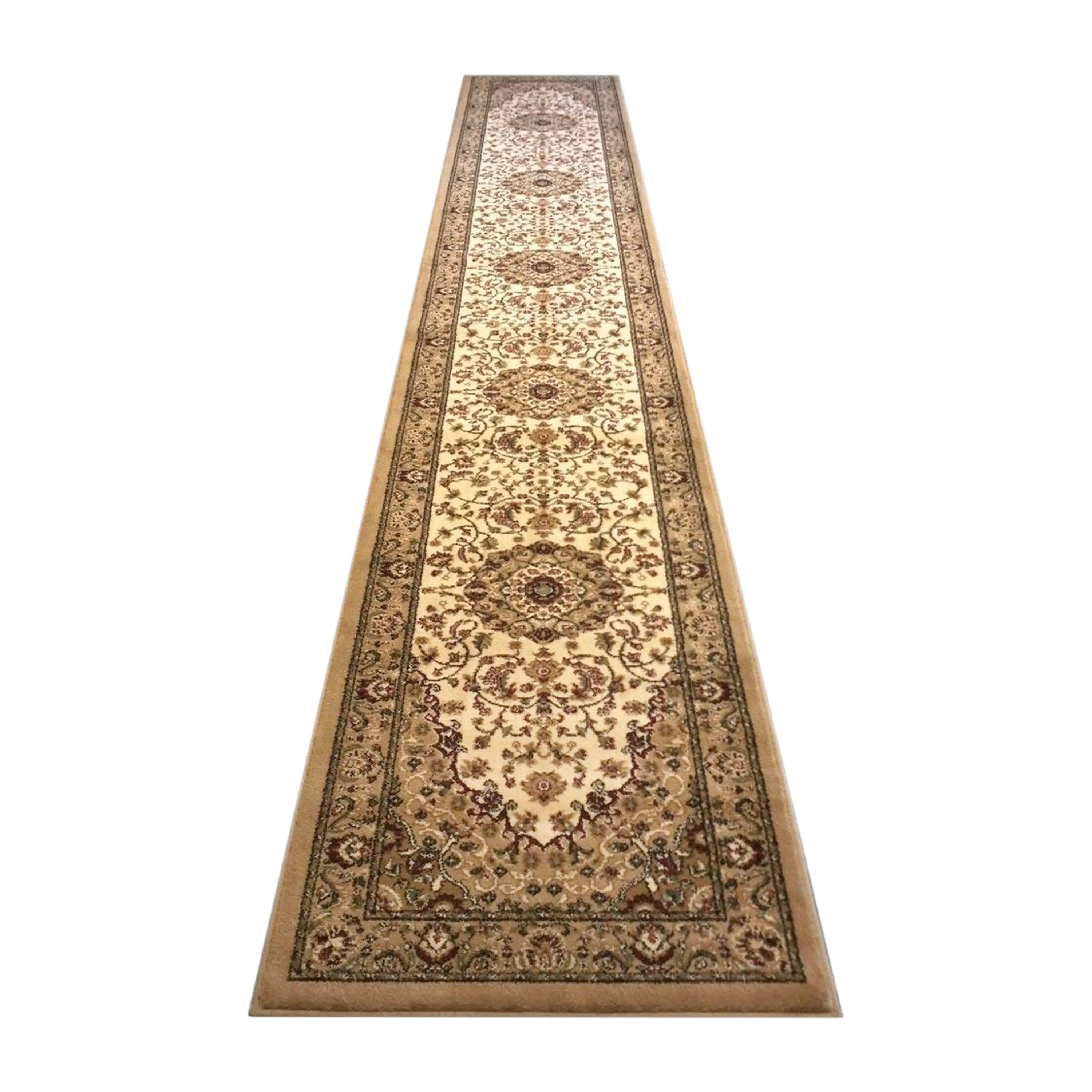 Multipurpose Persian Style Olefin Medallion Motif Area Rug