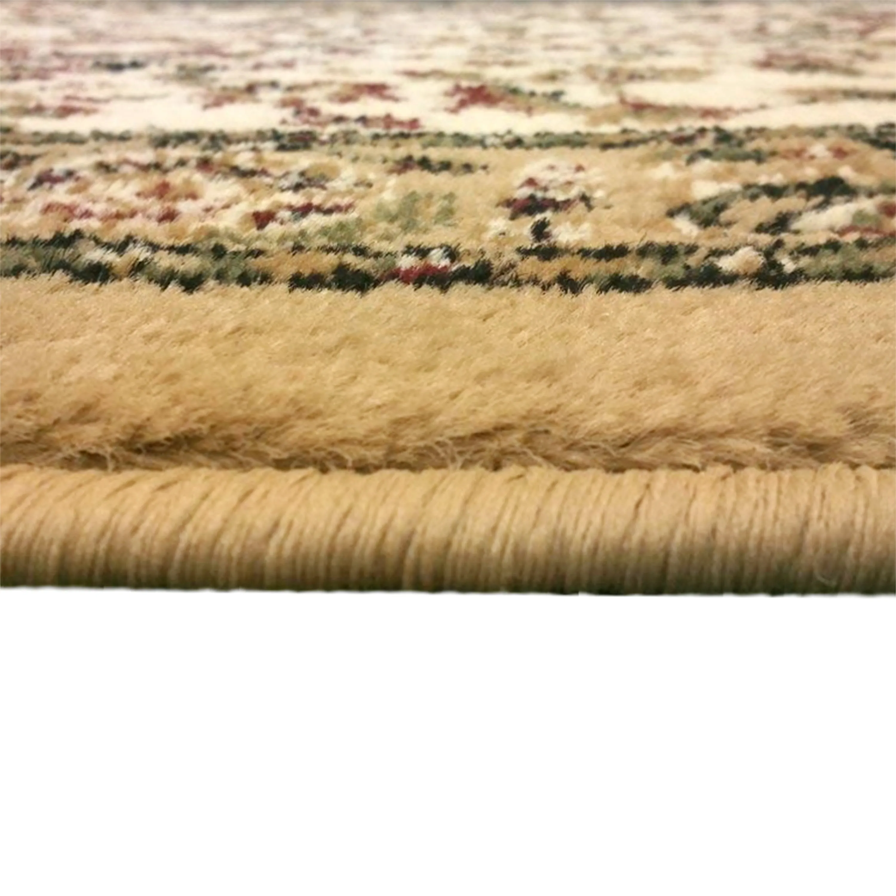 Multipurpose Persian Style Olefin Medallion Motif Area Rug