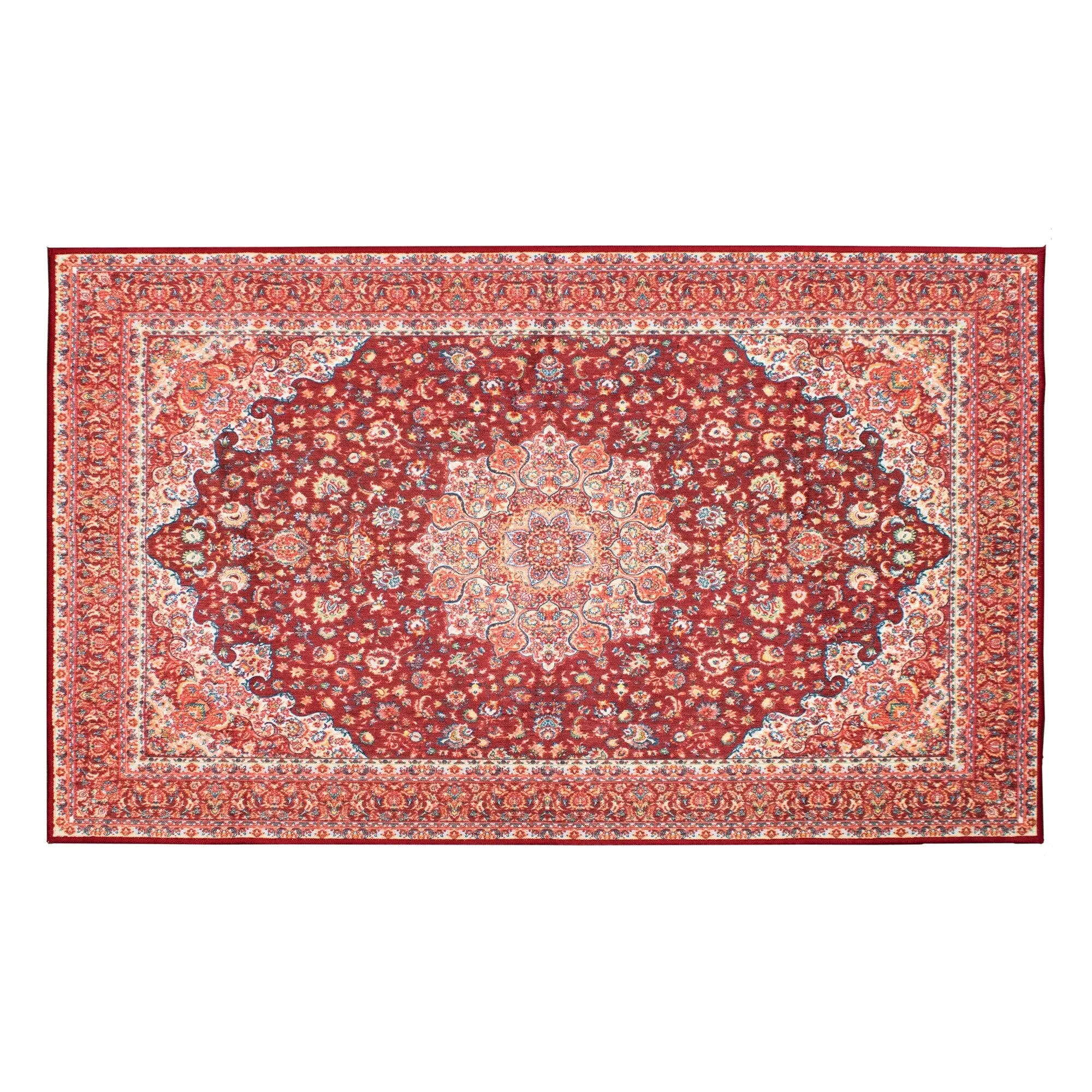 My Magic Carpet Machine Washable Rug Kenya Ruby