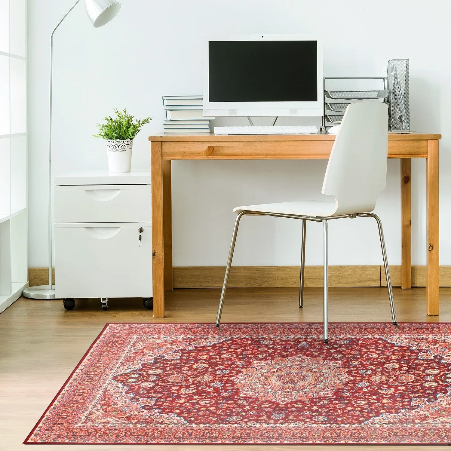 My Magic Carpet Machine Washable Rug Kenya Ruby