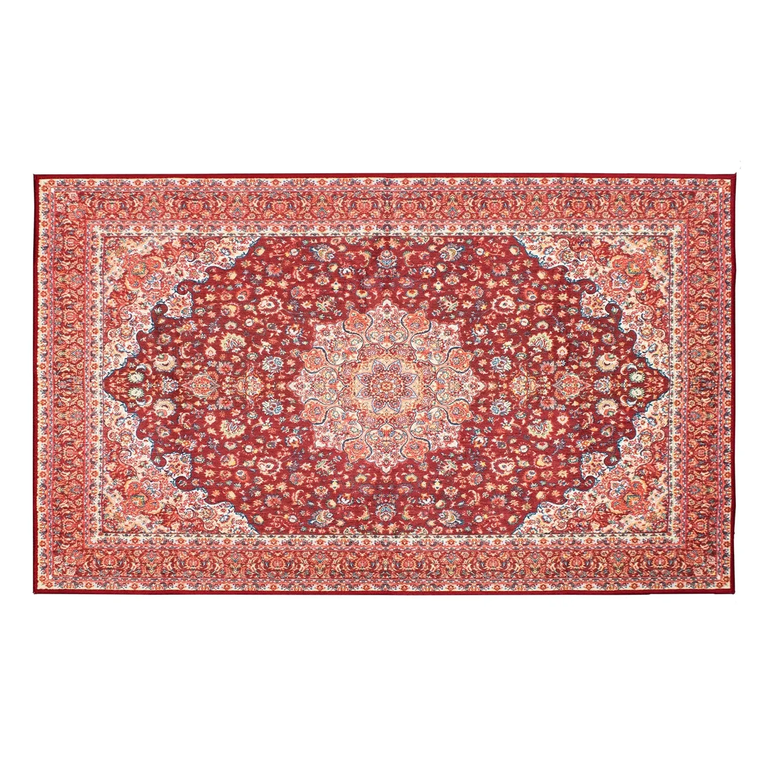 My Magic Carpet Machine Washable Rug Kenya Ruby