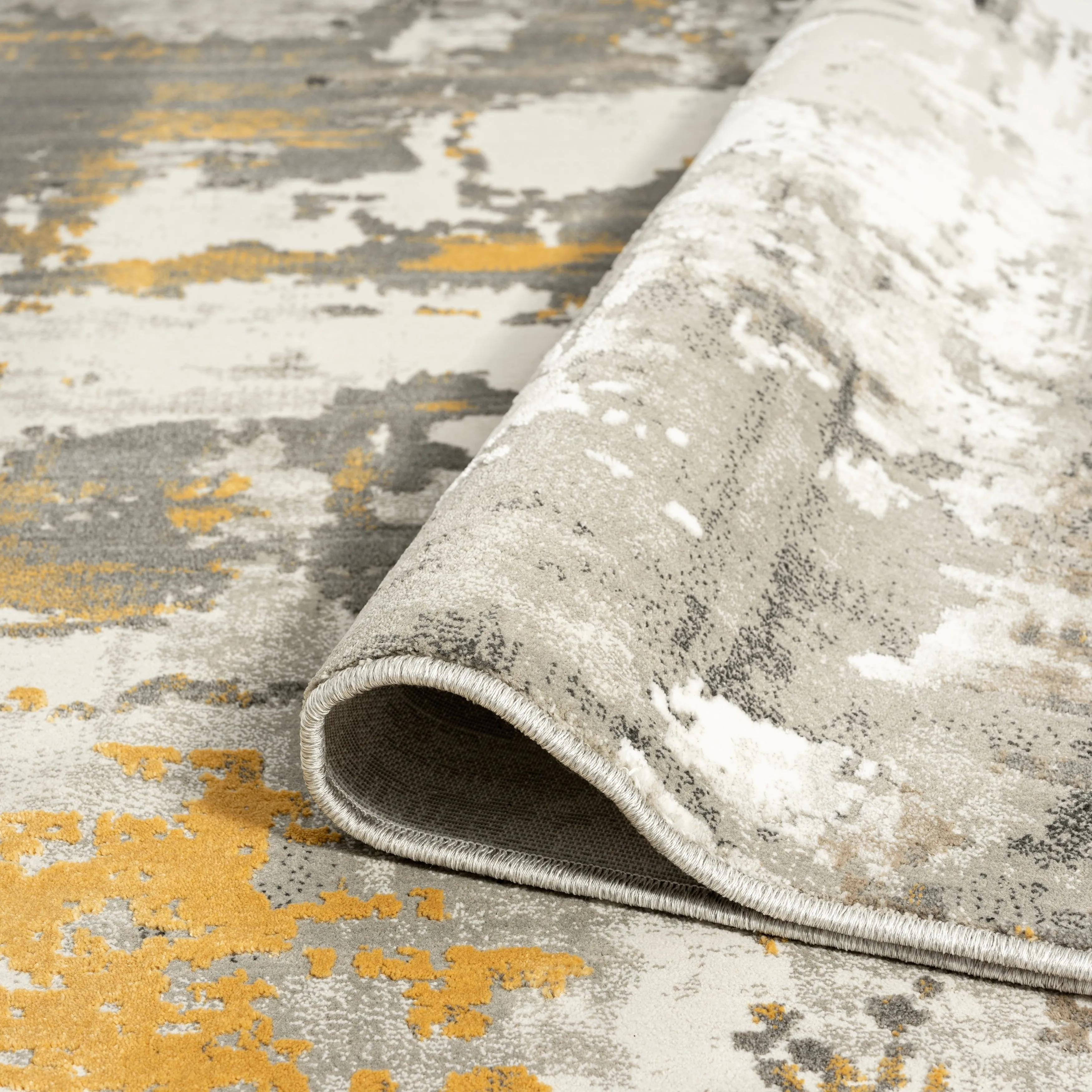 N Natori Serengeti Brushstroke Abstract Area Rug