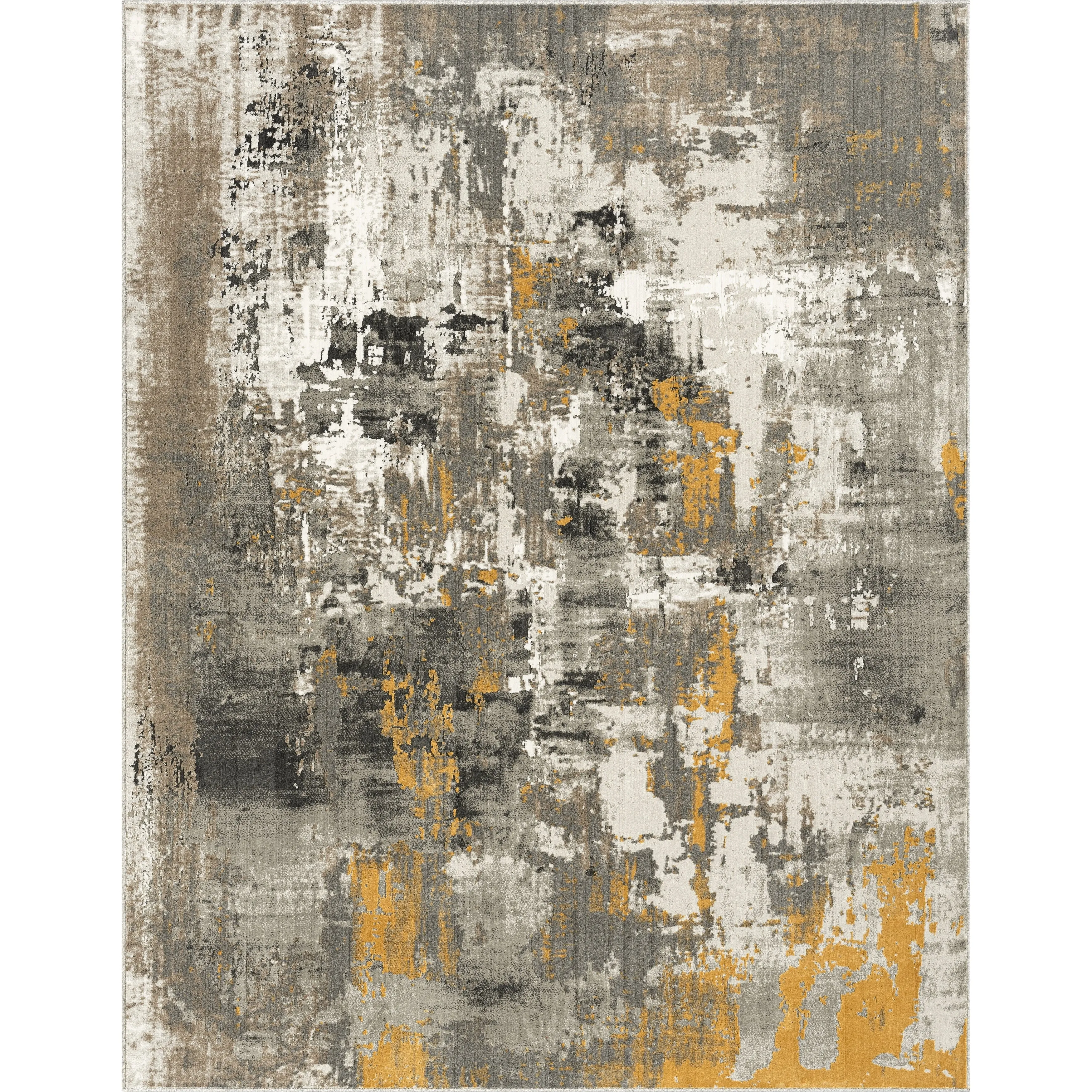 N Natori Serengeti Brushstroke Abstract Area Rug