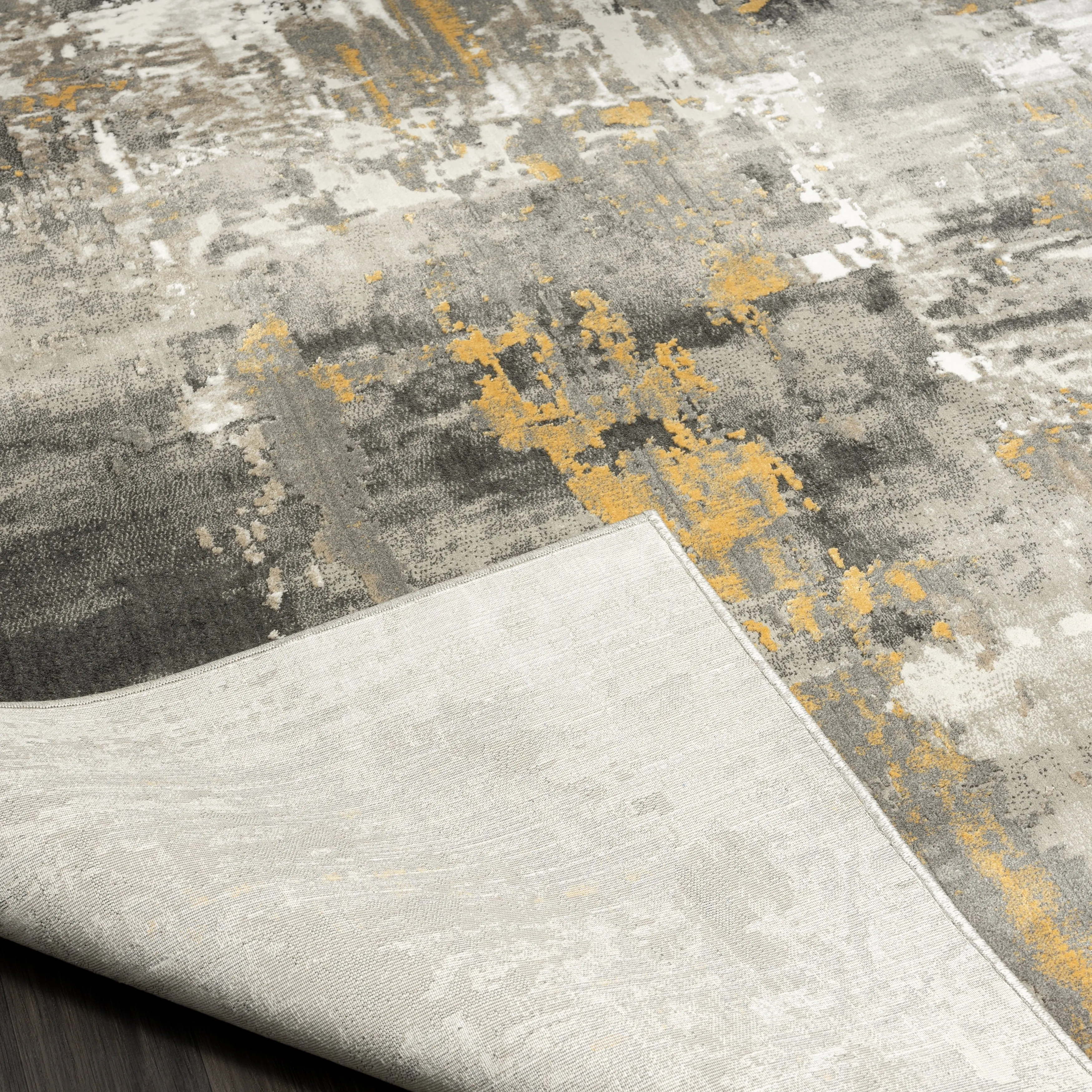 N Natori Serengeti Brushstroke Abstract Area Rug