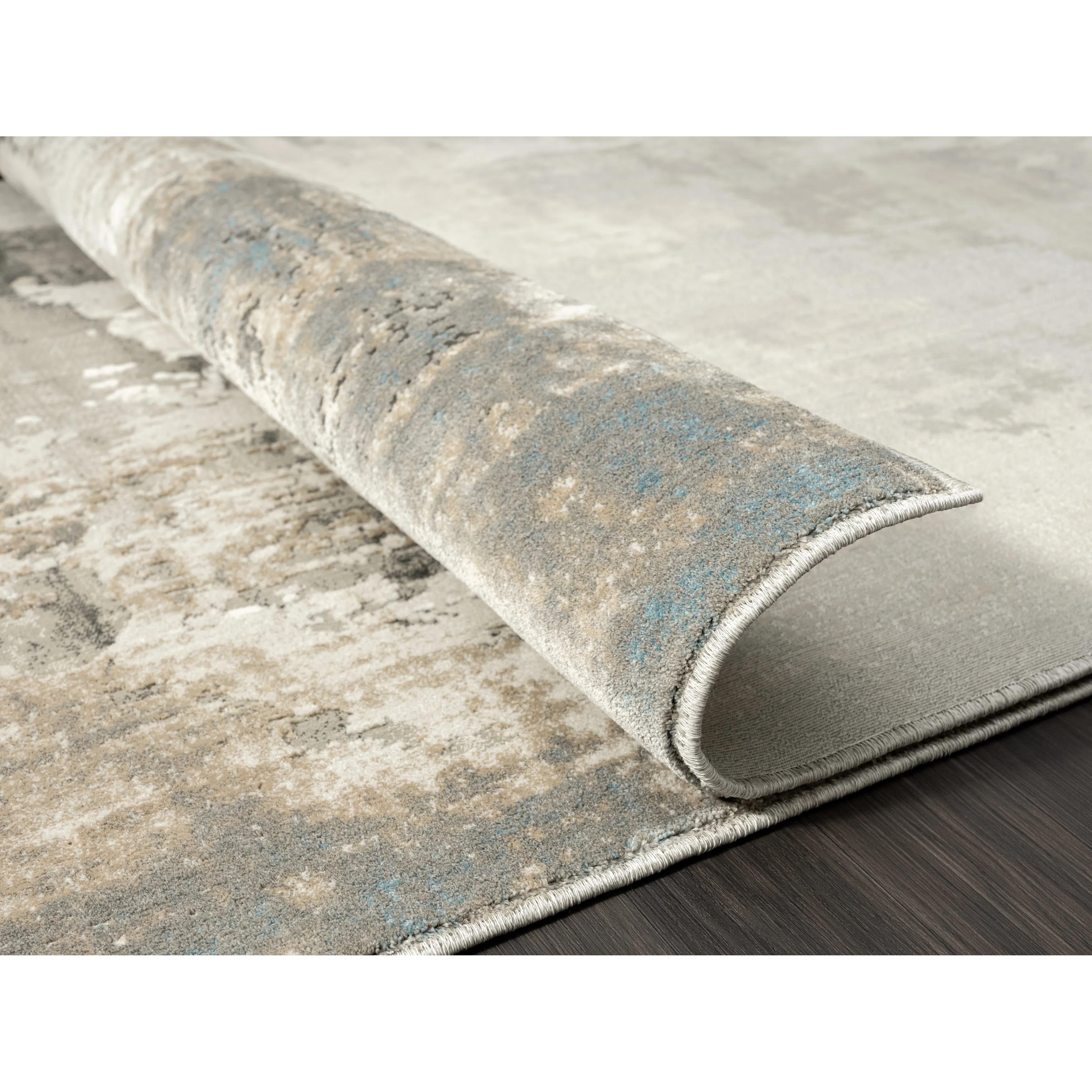 N Natori Serengeti Brushstroke Abstract Area Rug